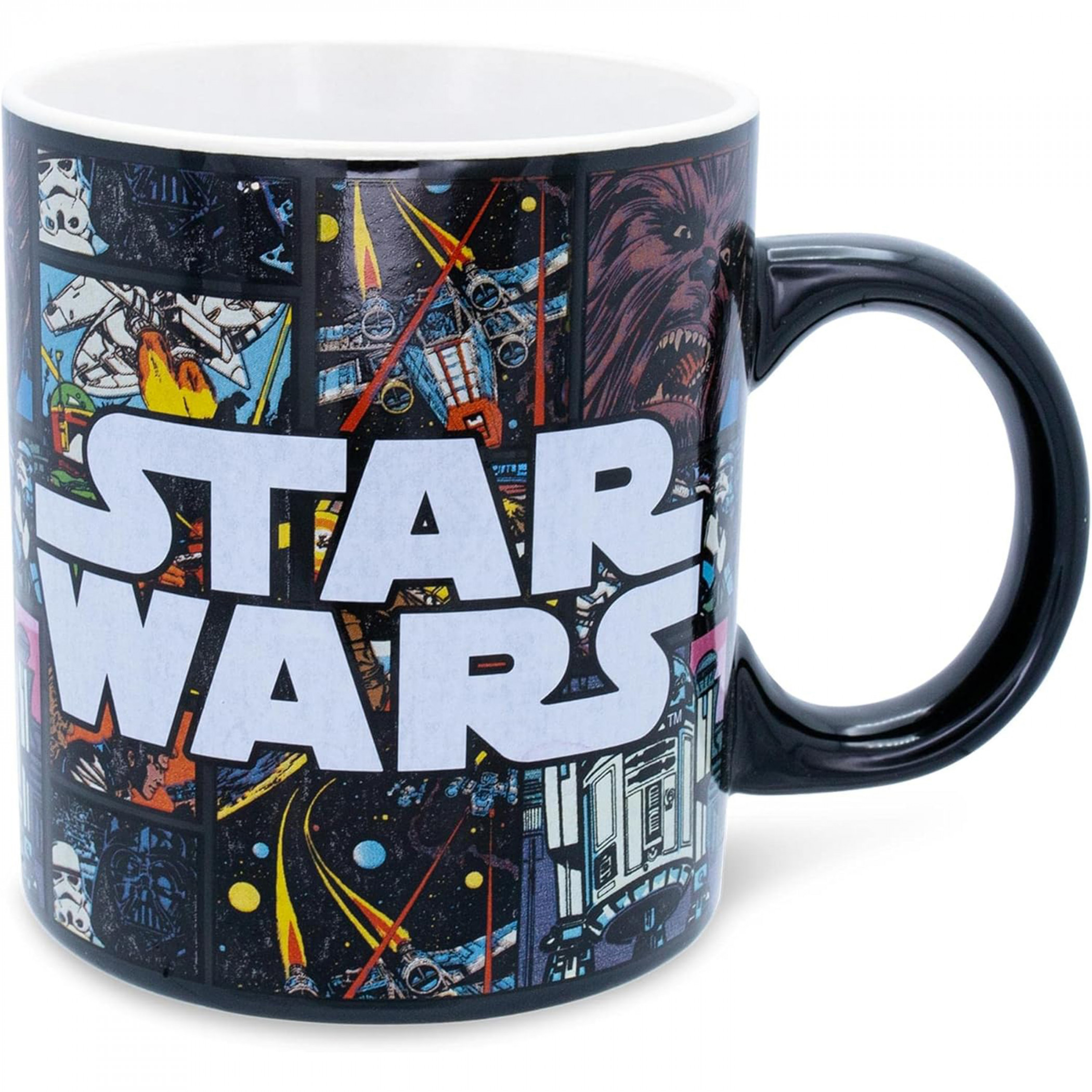 Star Wars Comic Strip Logo 20oz Ceramic Mug