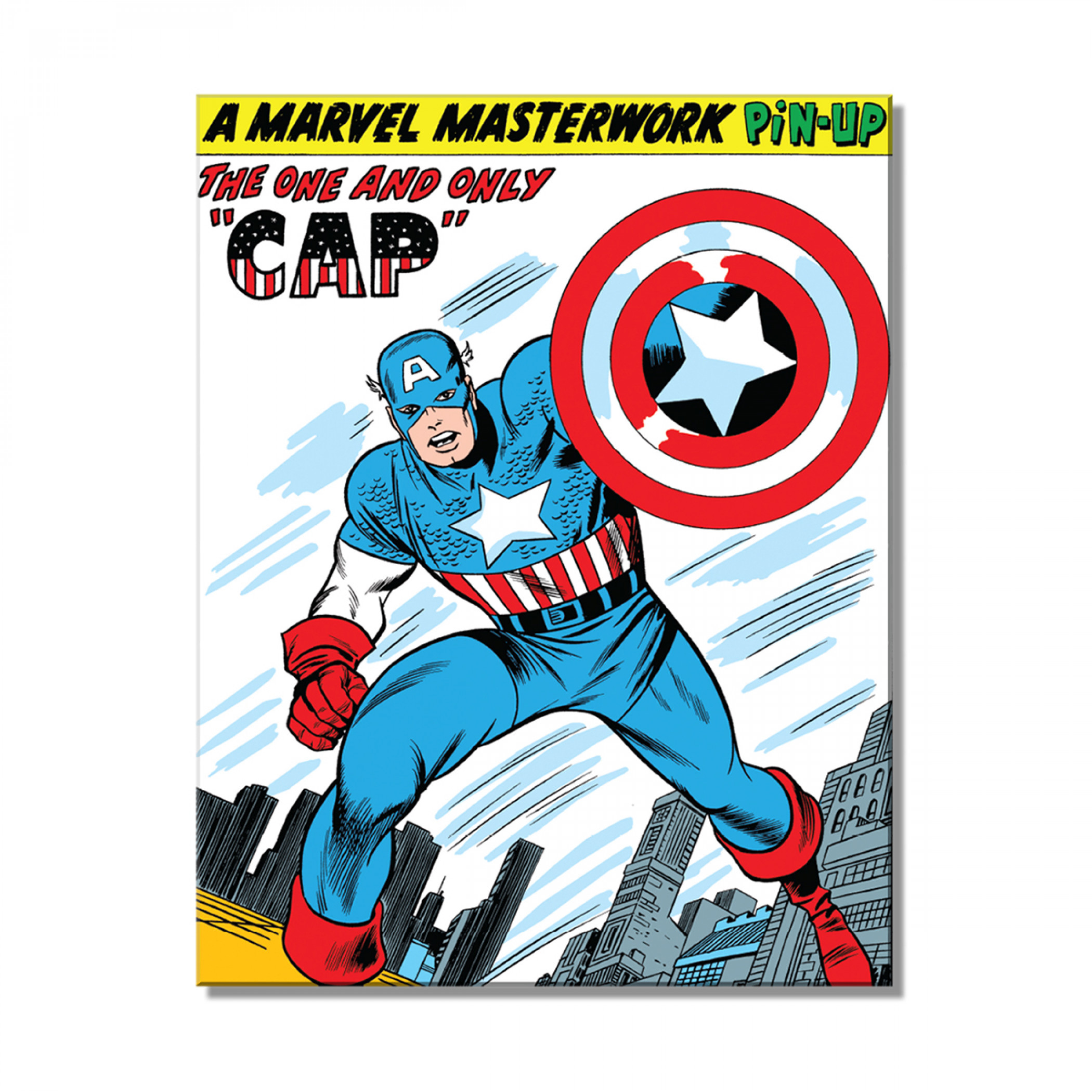 Captain America Masterwork Tin Sign