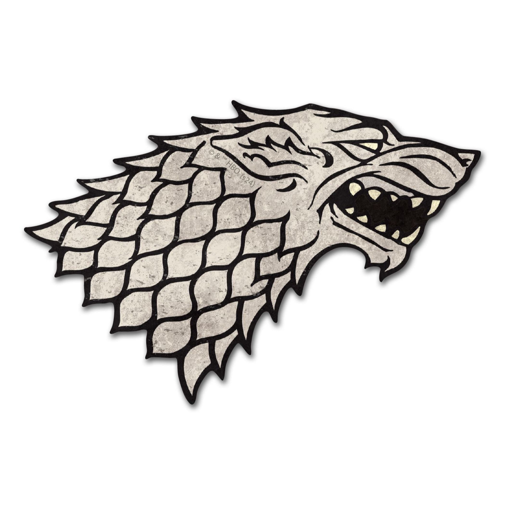 Game of Thrones House Stark Sigil Car Decal