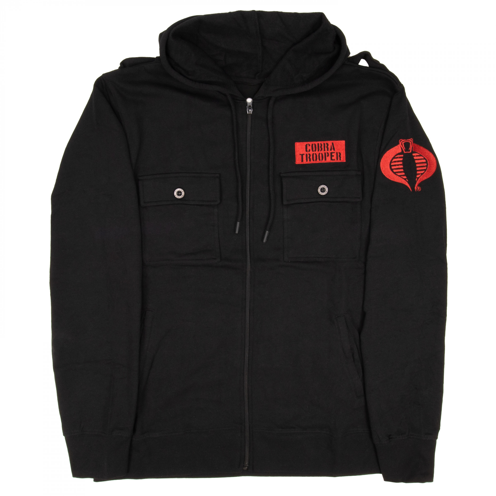 GI Joe Cobra Patch Jacket Hoodie