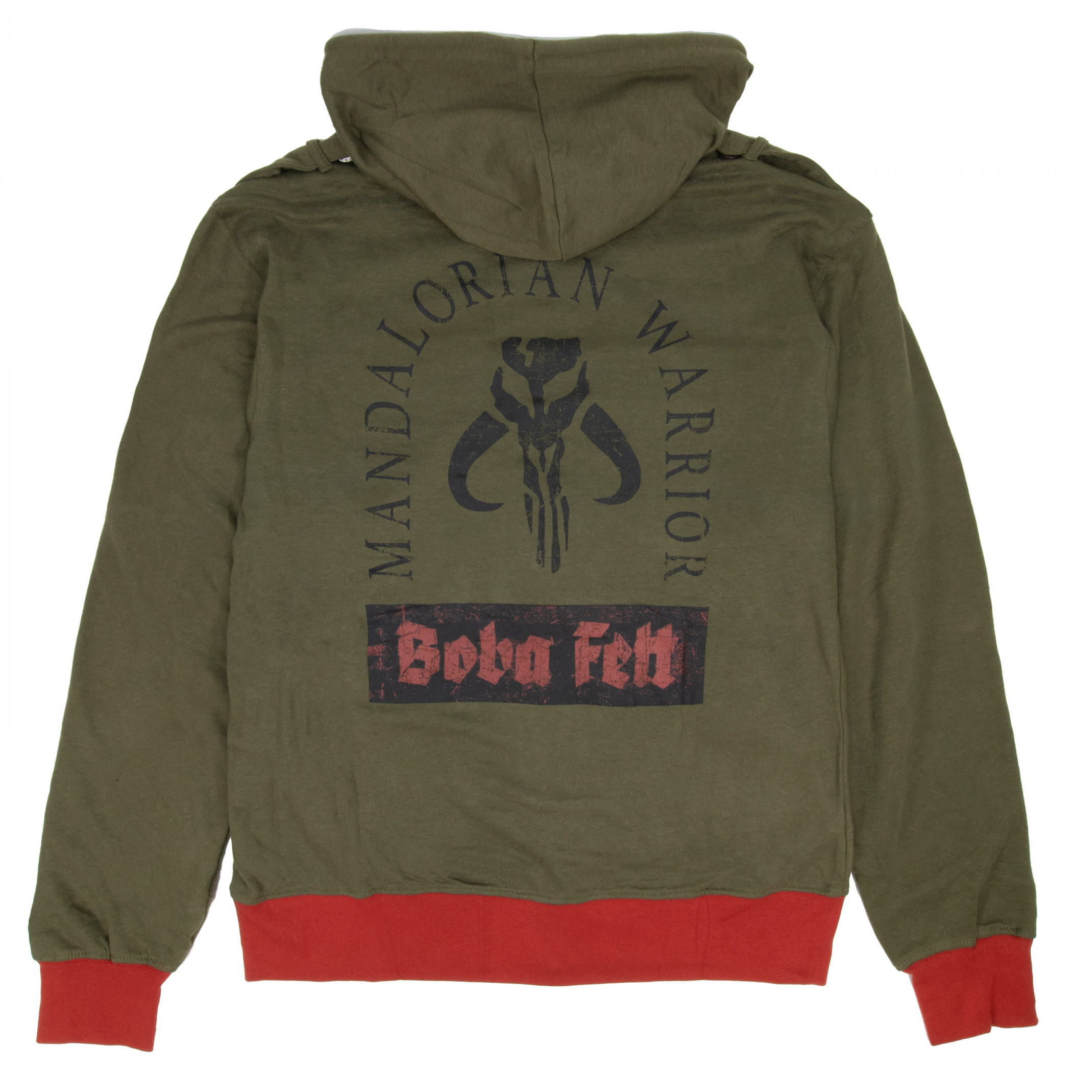 Star Wars the Mandalorian Boba Fett Patch Jacket Hoodie