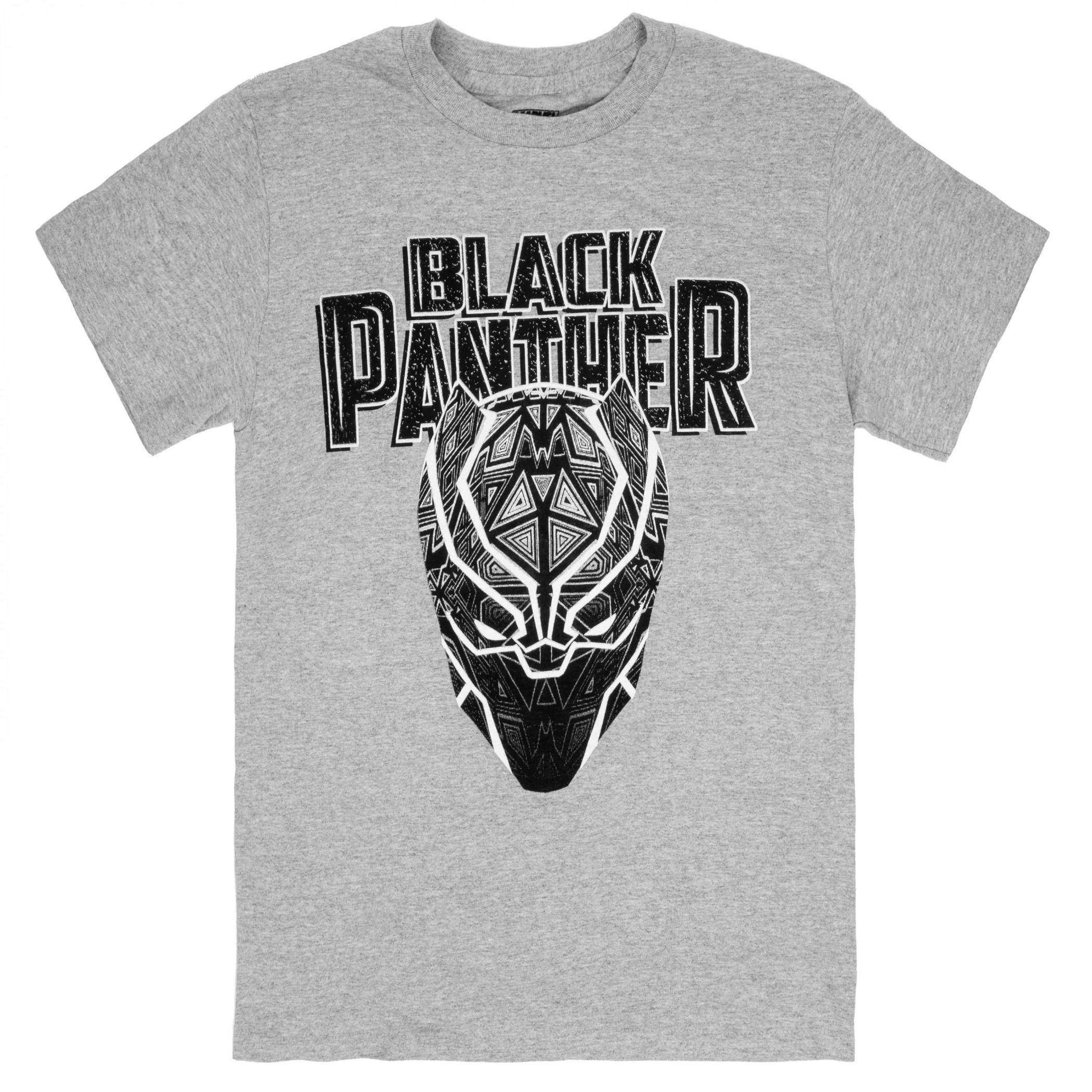 Black Panther Logo Tattoo Style T-Shirt