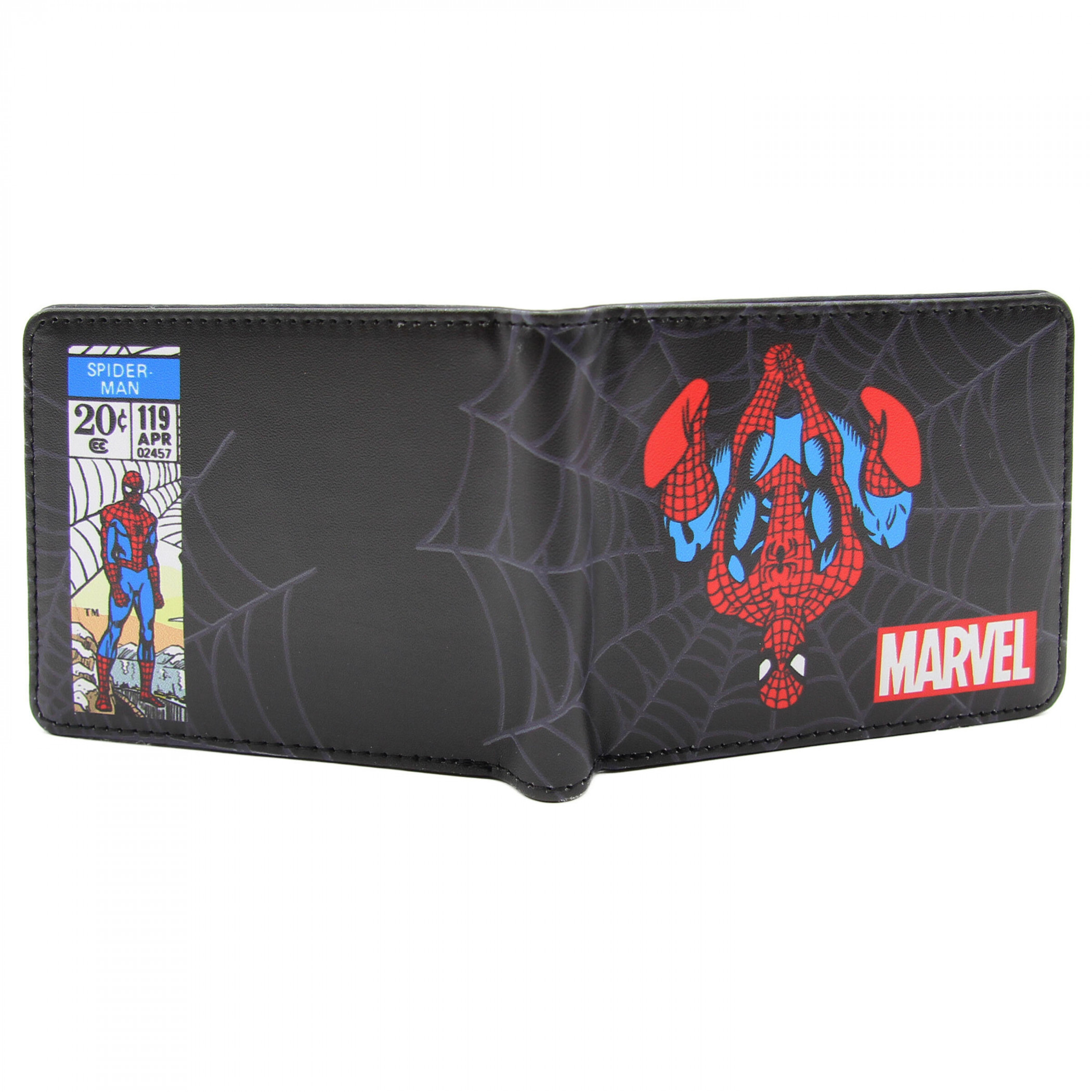 Spider-Man Upside Down Web Bifold Wallet