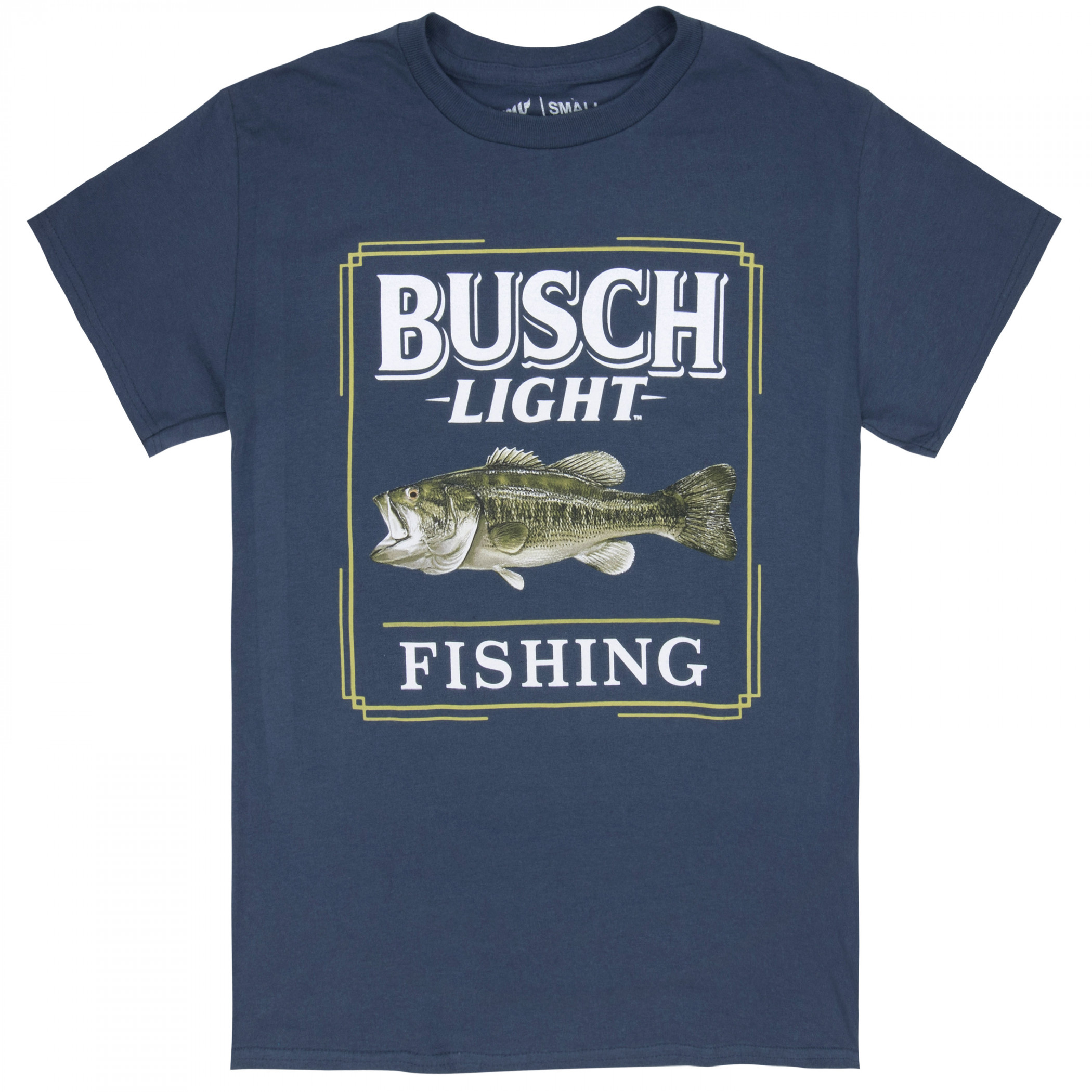 Busch Light Fishing Plaque Navy Colorway T-Shirt