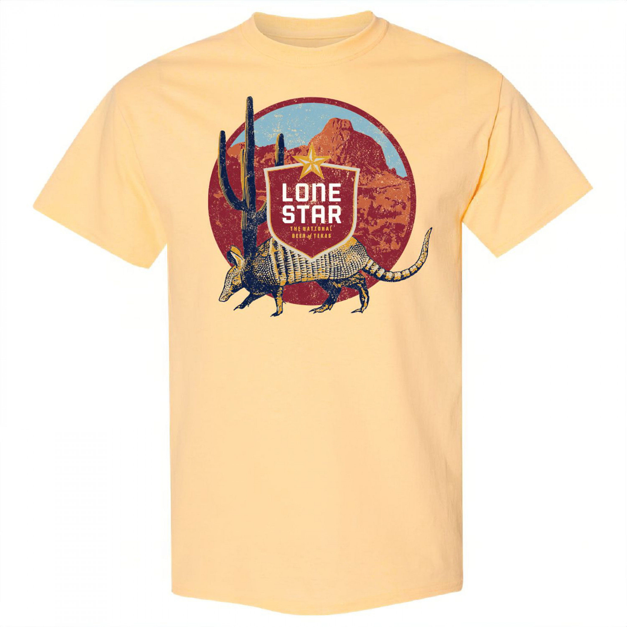 Lone Star Beer Happy Hour Yellow Colorway T-Shirt