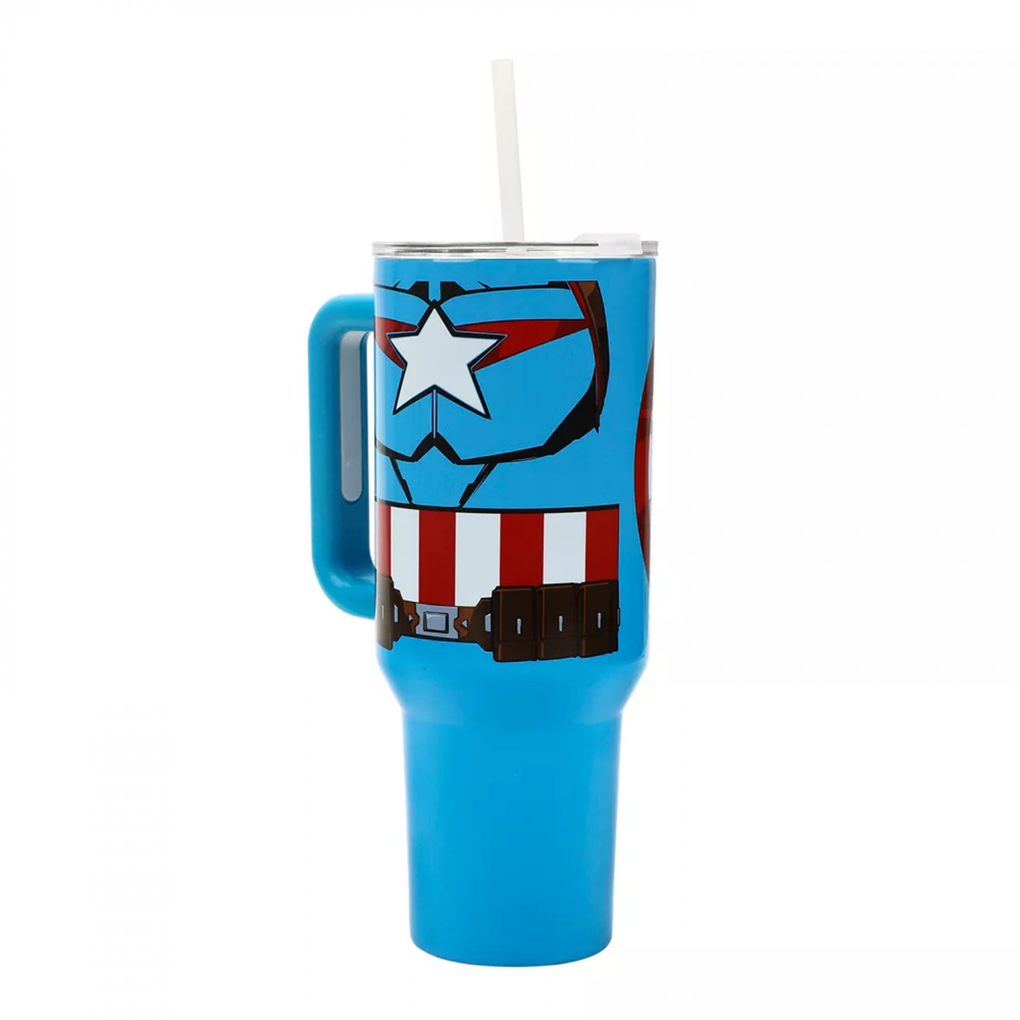 Captain America Armor 40oz. Stainless Steel Tumbler