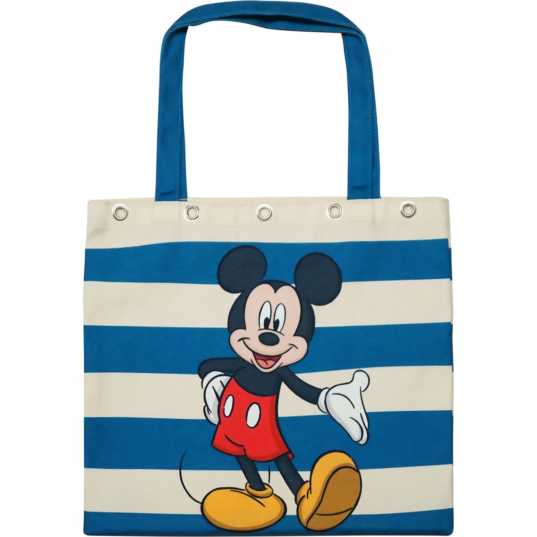 Mickey Mouse Blue and White Tote Bag