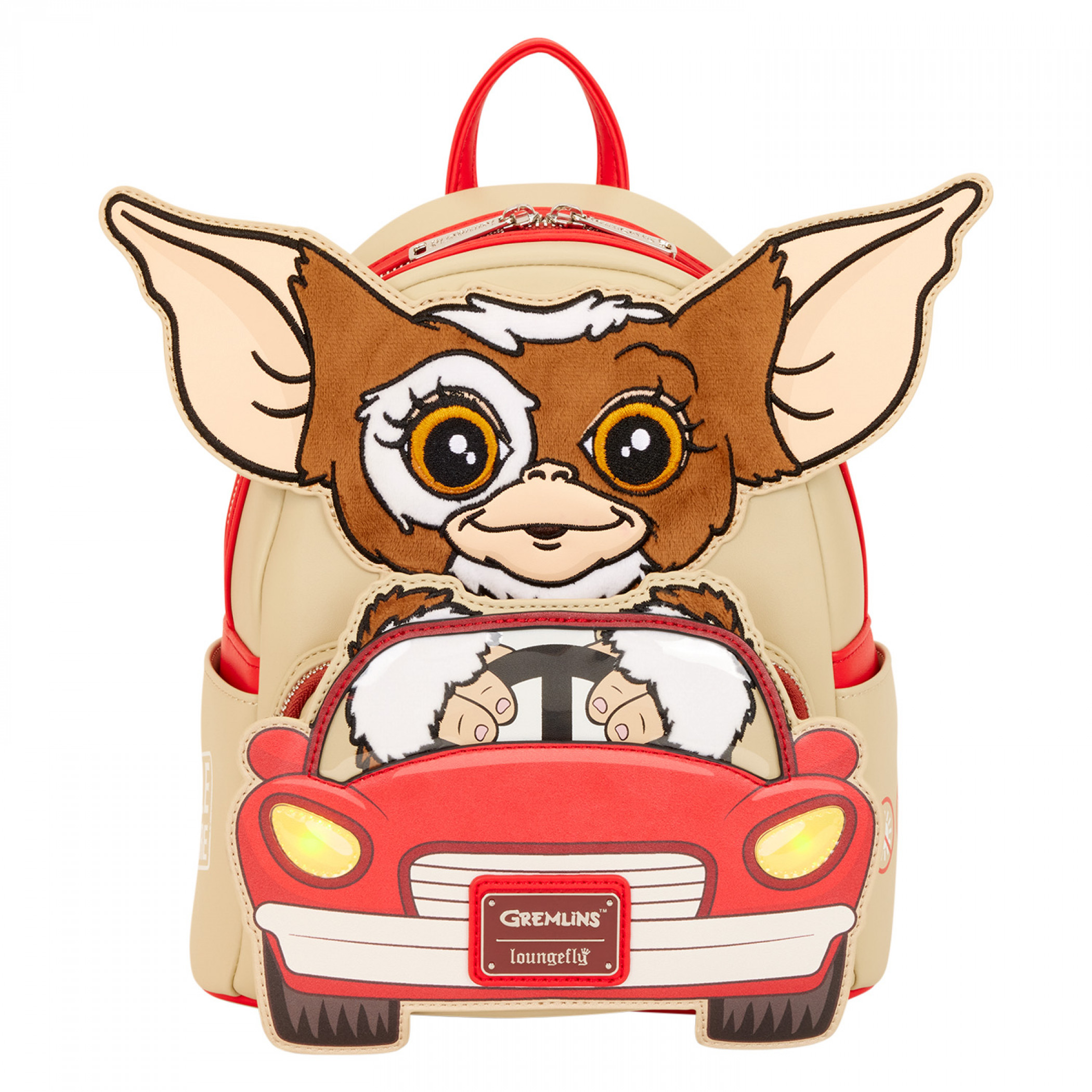 Gremlins Gizmo Driving Light-Up Mini Backpack By Loungefly