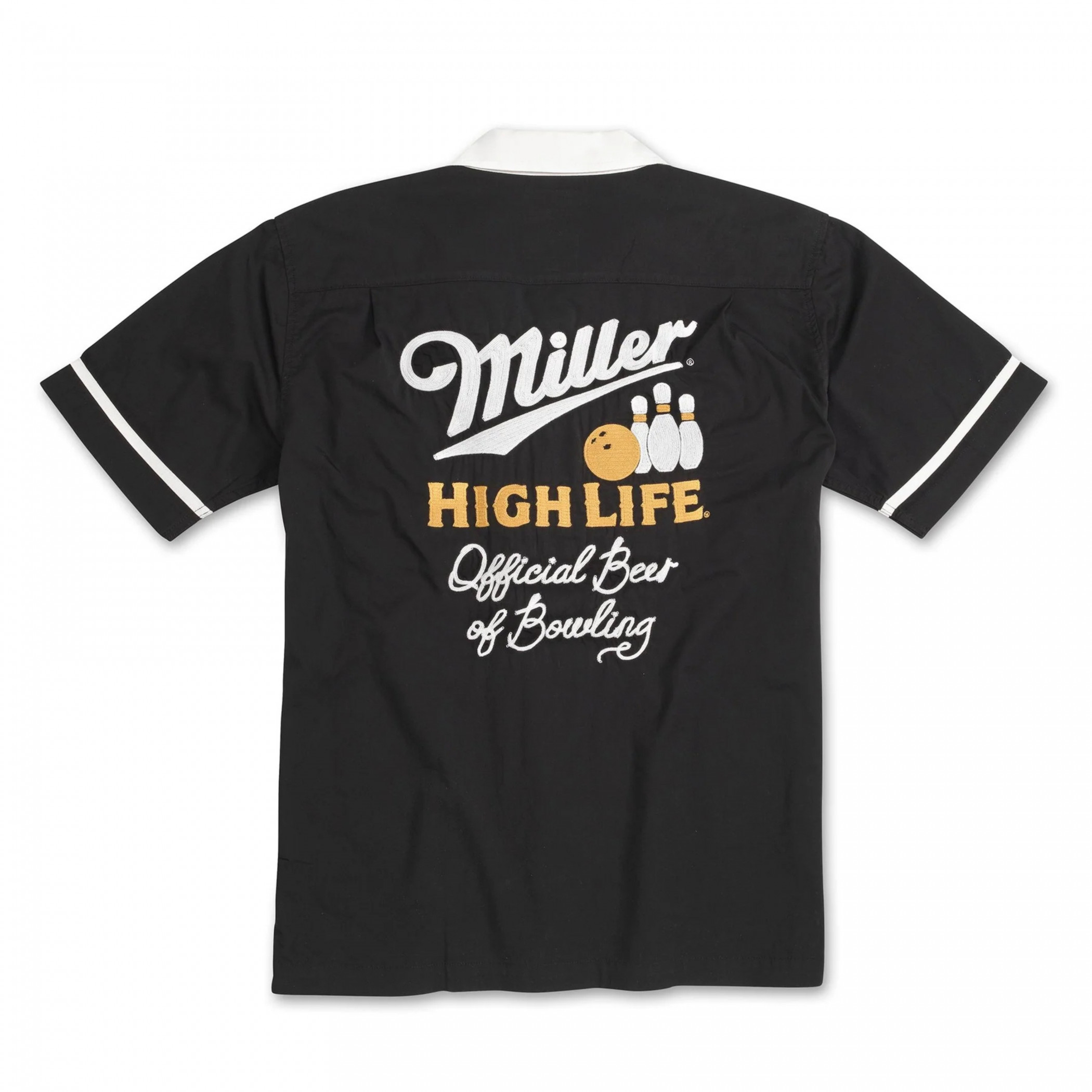 Miller High Life Official Beer of Bowling Black Jacket - WearYourBeer