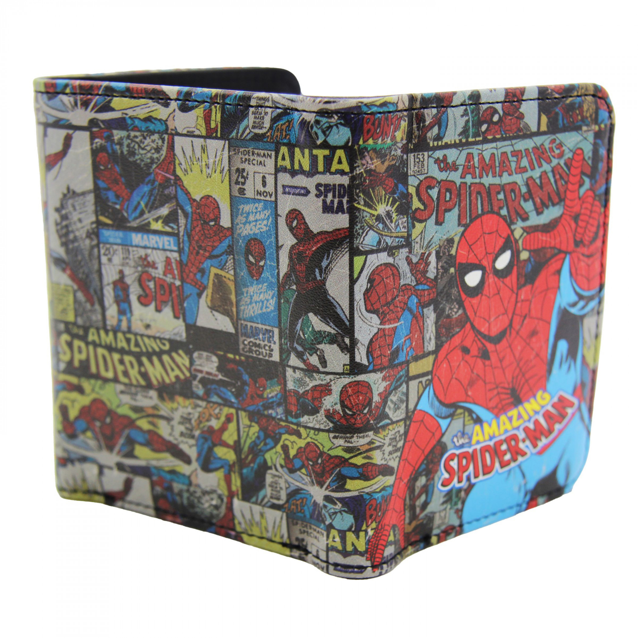 Spider-Man Cover Panels Trifold Wallet