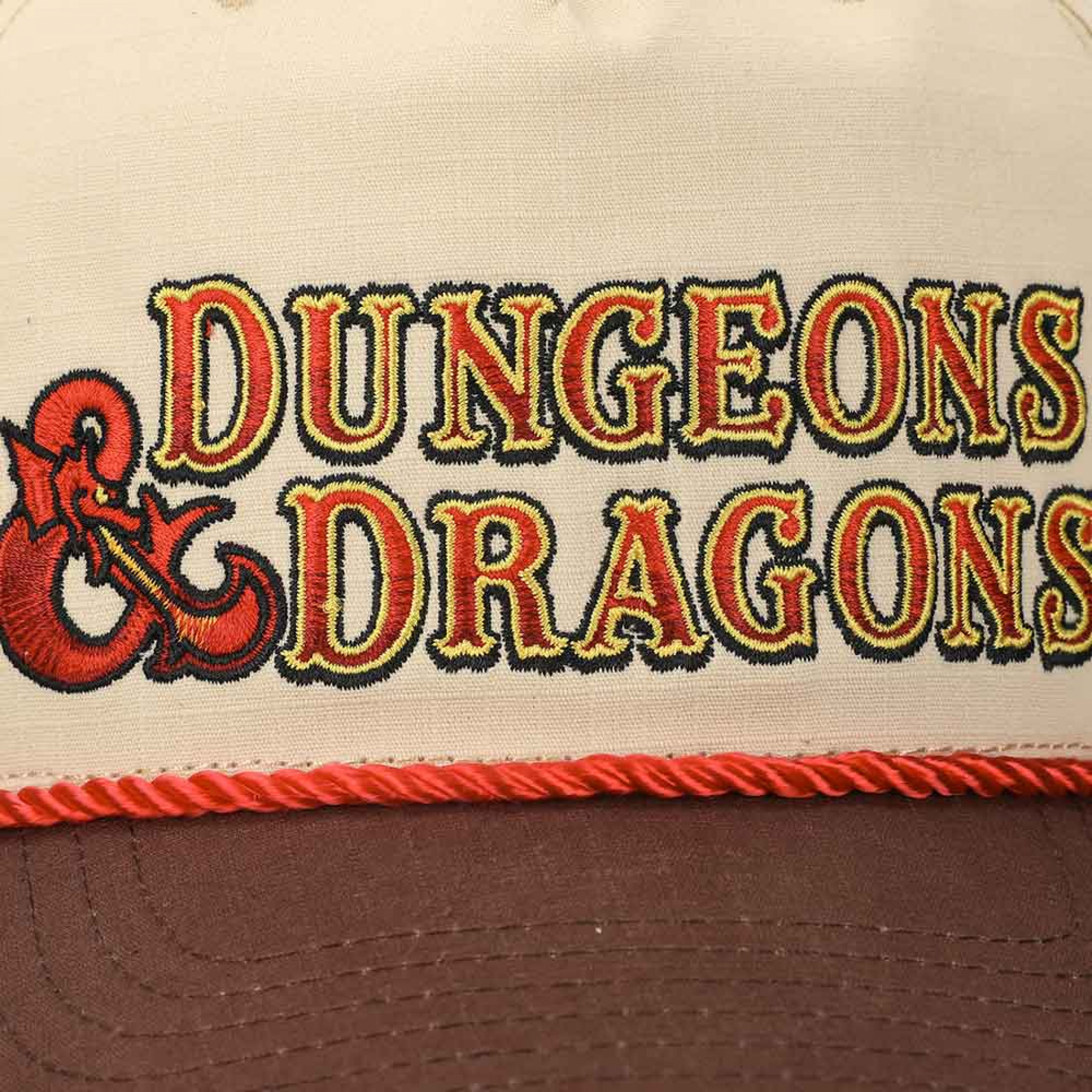 Dungeons & Dragons Embroidered Vintage Ripstop Grandpa Hat