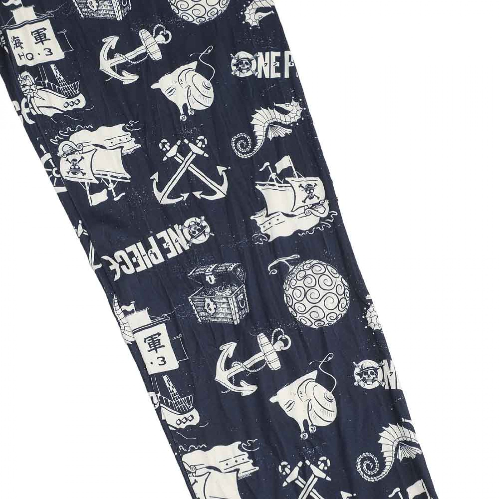 One Piece Live Action Icon and Logo Toss Pajama Pants