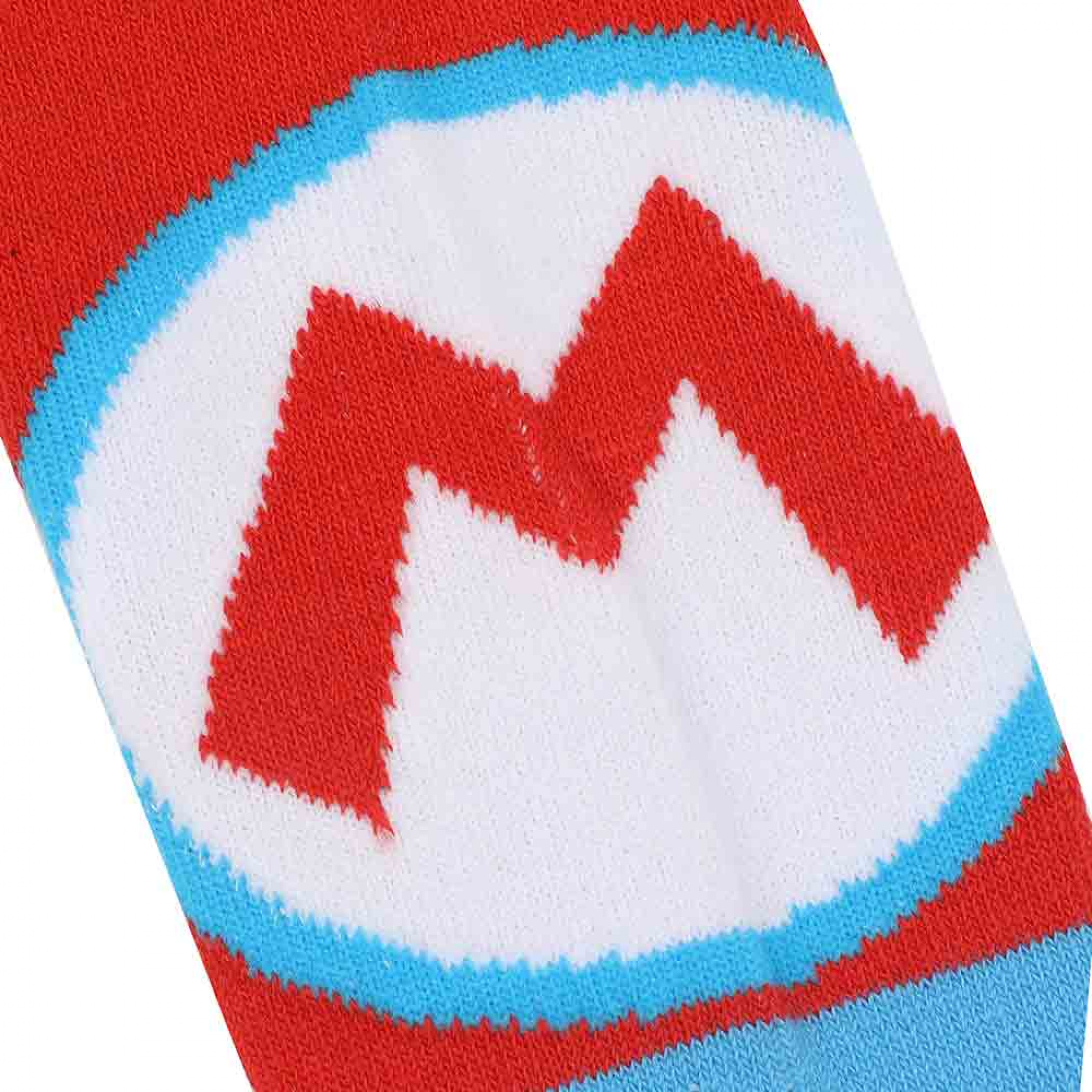 Super Mario Bros. Icons Colorblock 5-Pack Casual Knit Socks