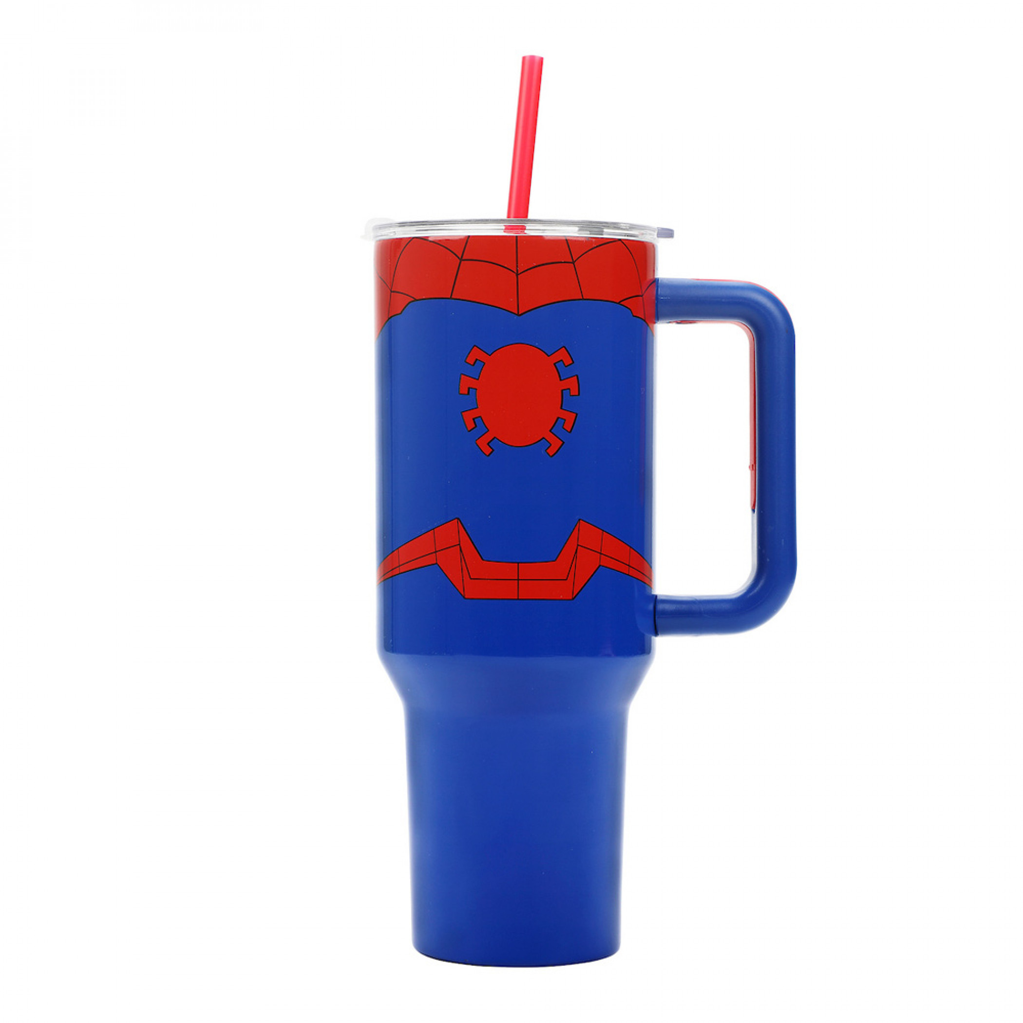 Spider-Man Spidy's Suit 40oz. Stainless Steel Tumbler with Straw