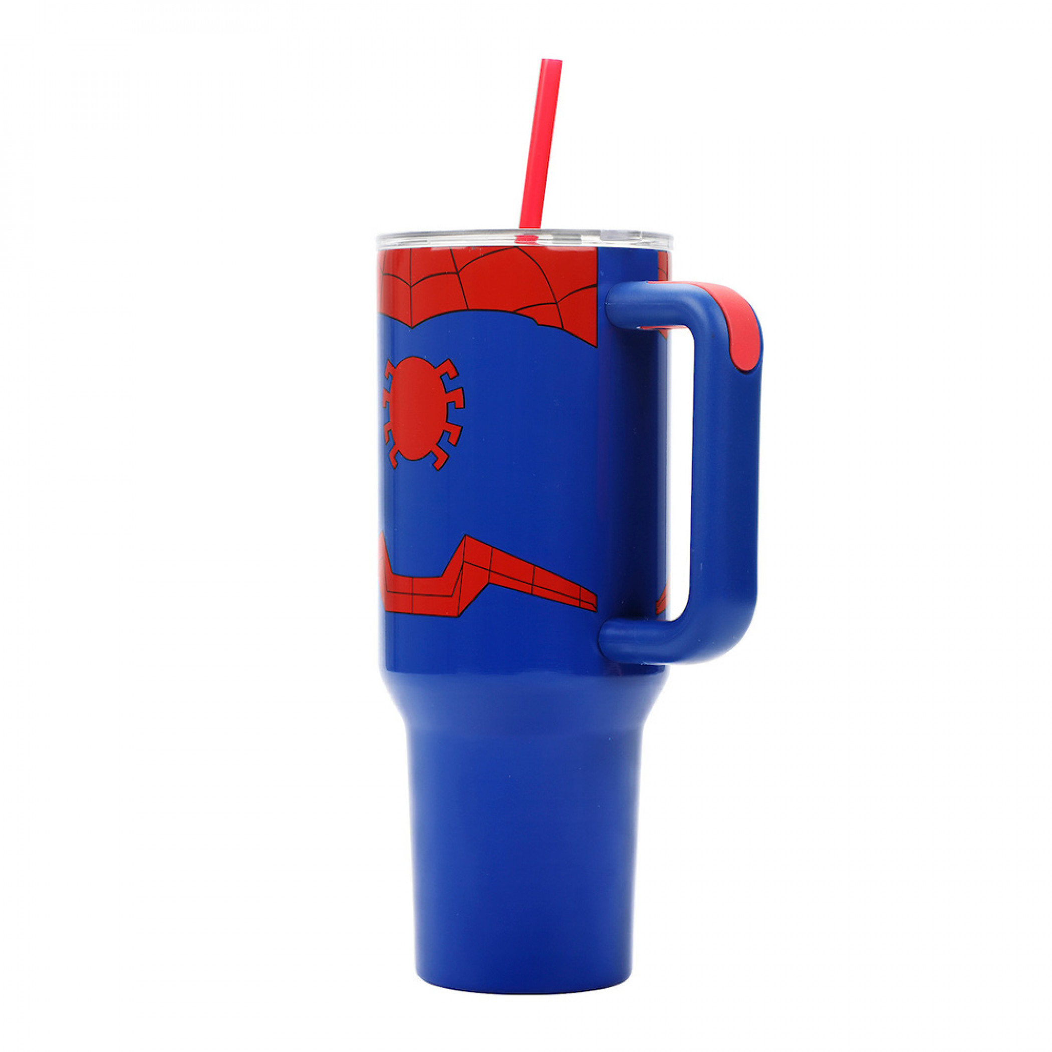 Spider-Man Spidy's Suit 40oz. Stainless Steel Tumbler with Straw