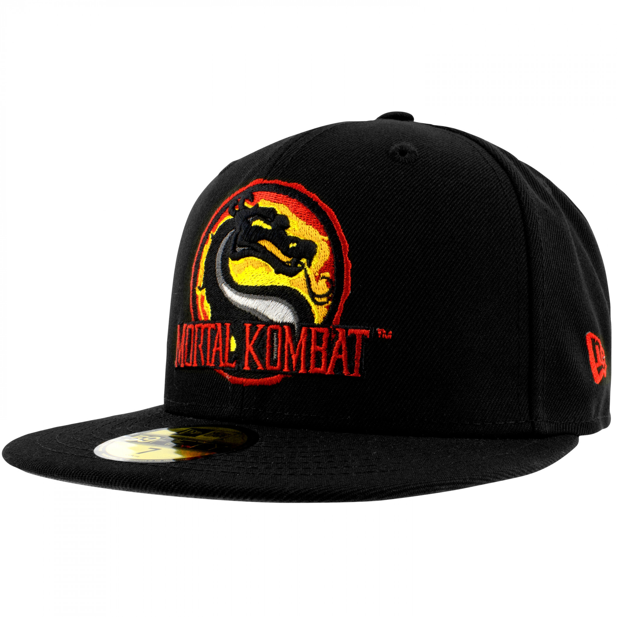 Casquette New Era Mortal Kombat All Over - Taille 7 1/2, Occasion Rare