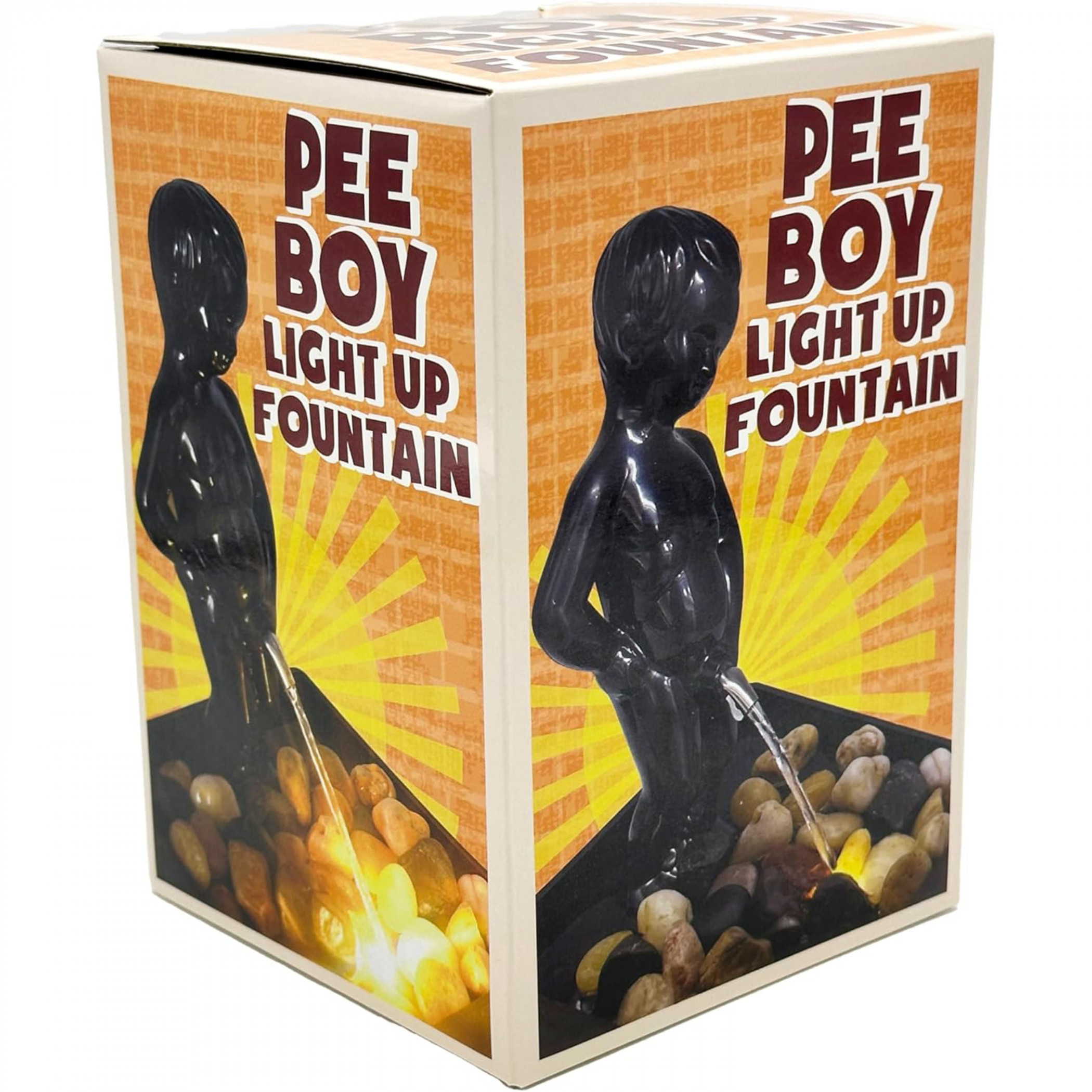 Peeing Boy LED Novelty Desktop Fountain