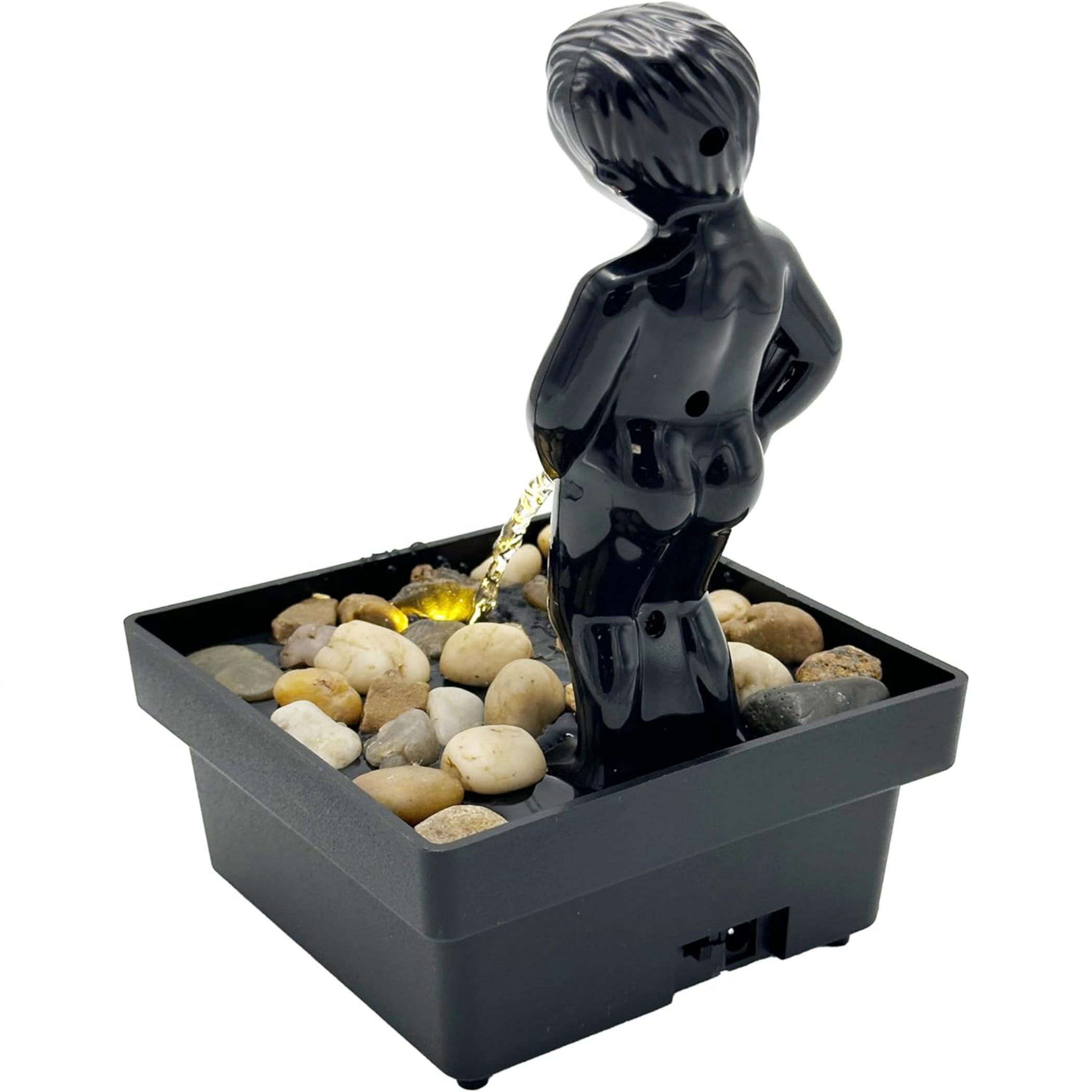 Peeing Boy LED Novelty Desktop Fountain