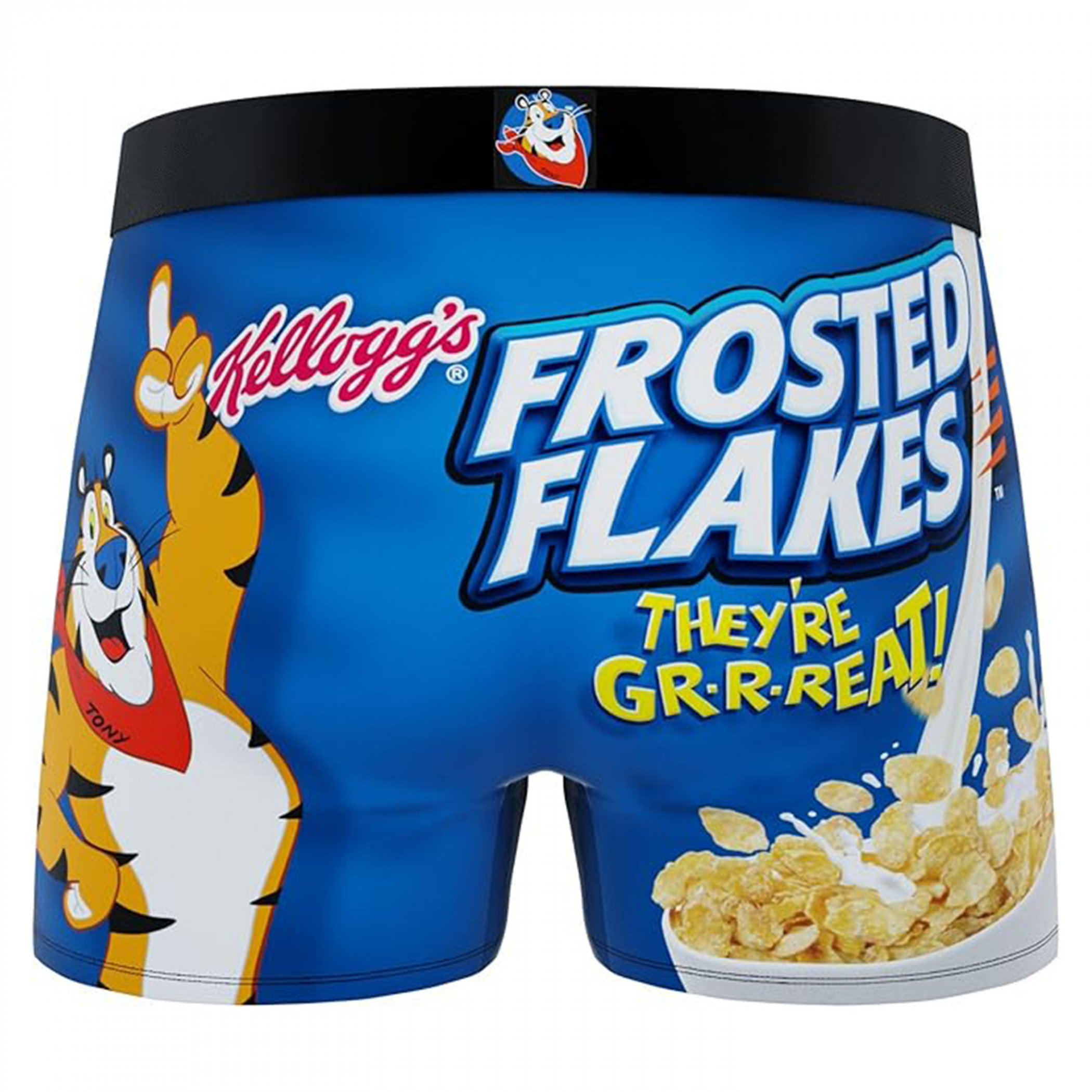 Kellogg's Frosted Flakes Cereal Boy's Crazy Boxer Briefs