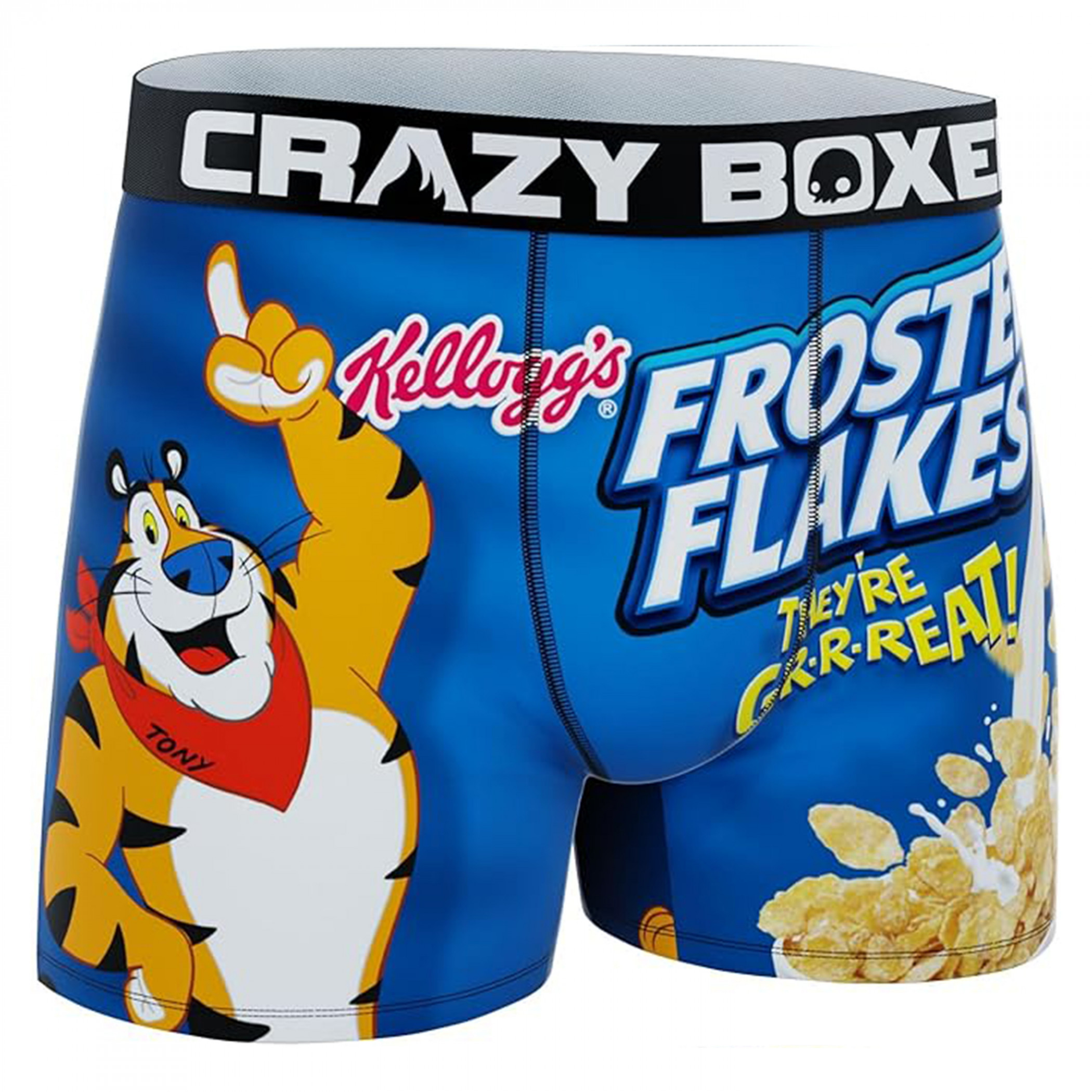 Kellogg's Frosted Flakes Cereal Boy's Crazy Boxer Briefs