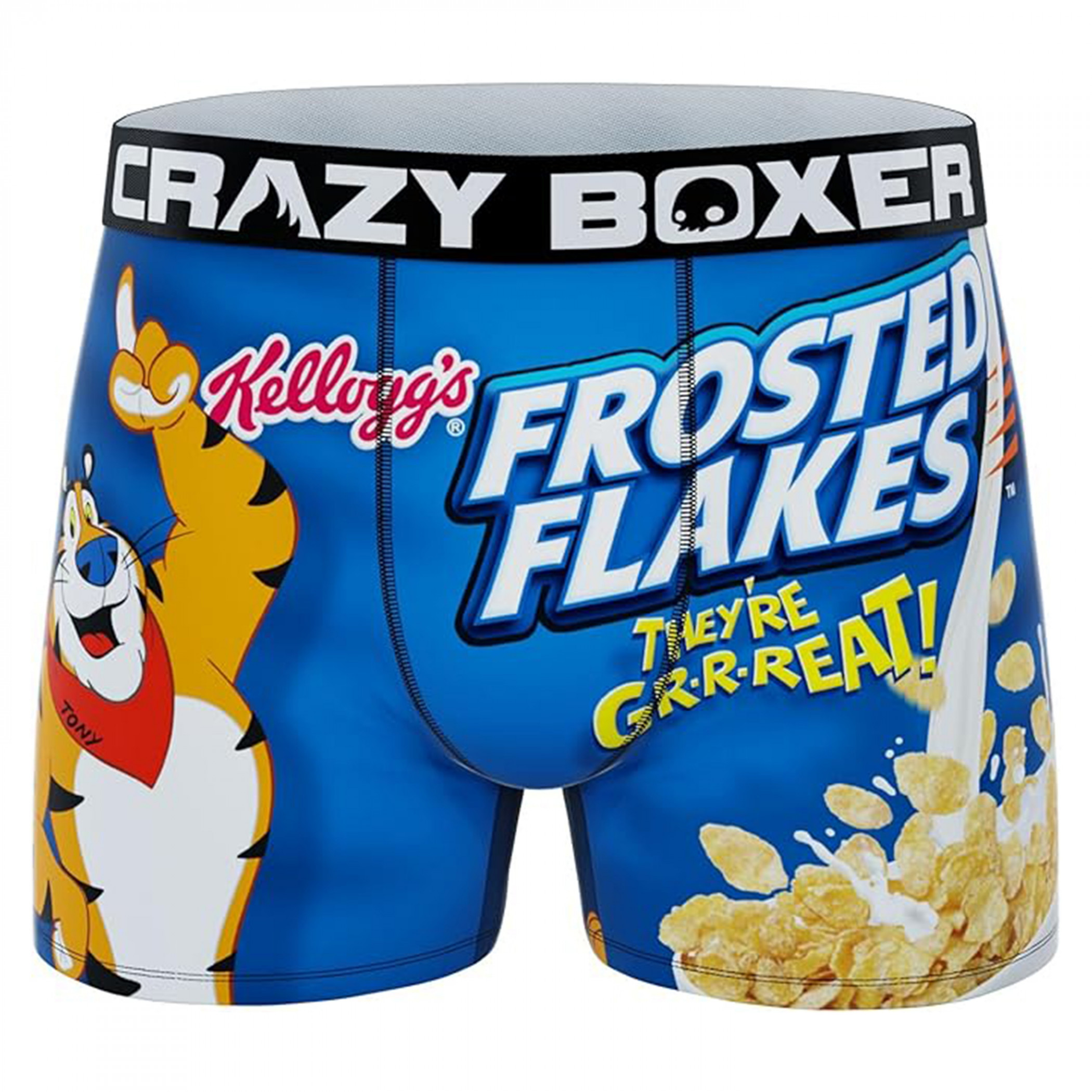 Kellogg's Frosted Flakes Cereal Boy's Crazy Boxer Briefs