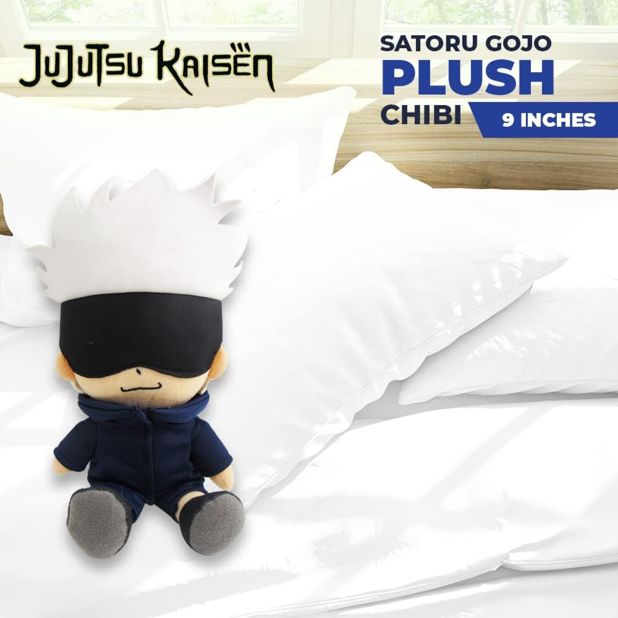 Jujutsu Kaisen Satoru Gojo 9" Chibi Plush