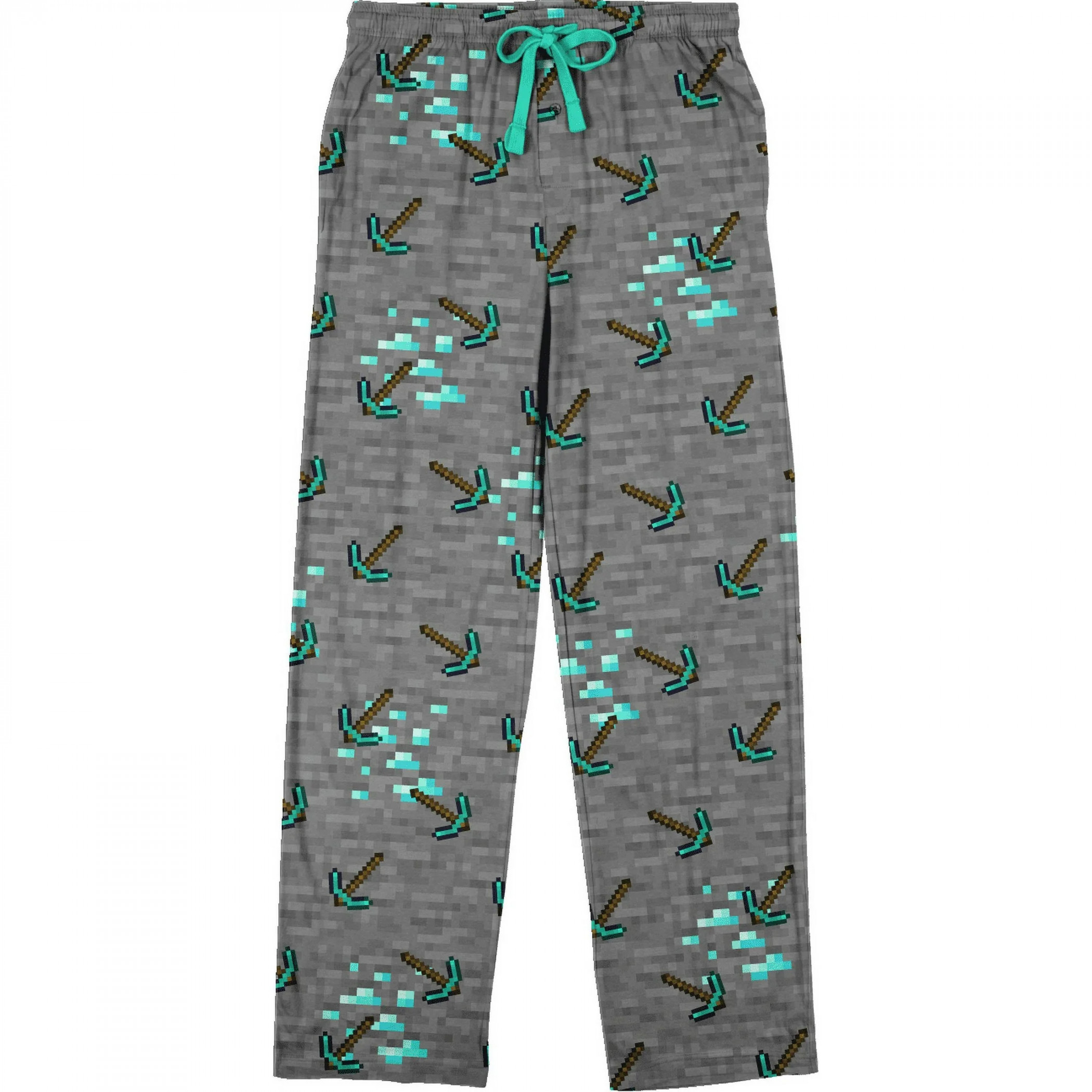 Minecraft Mining Diamonds Men's Sleep Pants