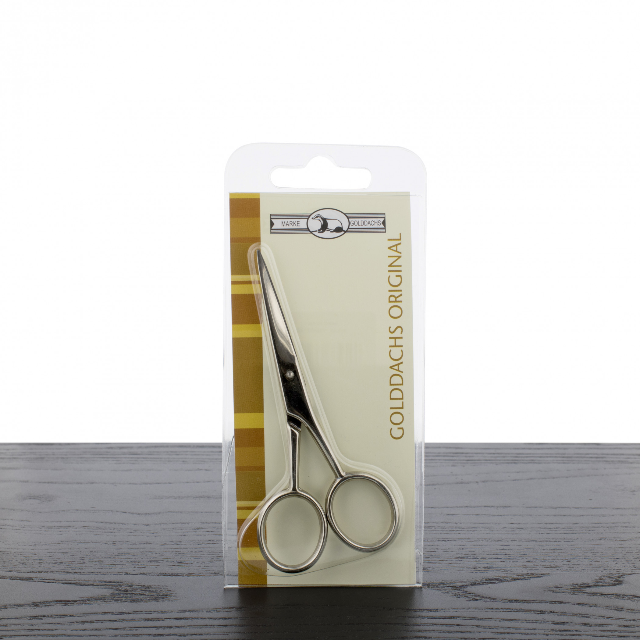 Product image 0 for Gold Dachs Nickel Plated Beard Scissors, 3.94"