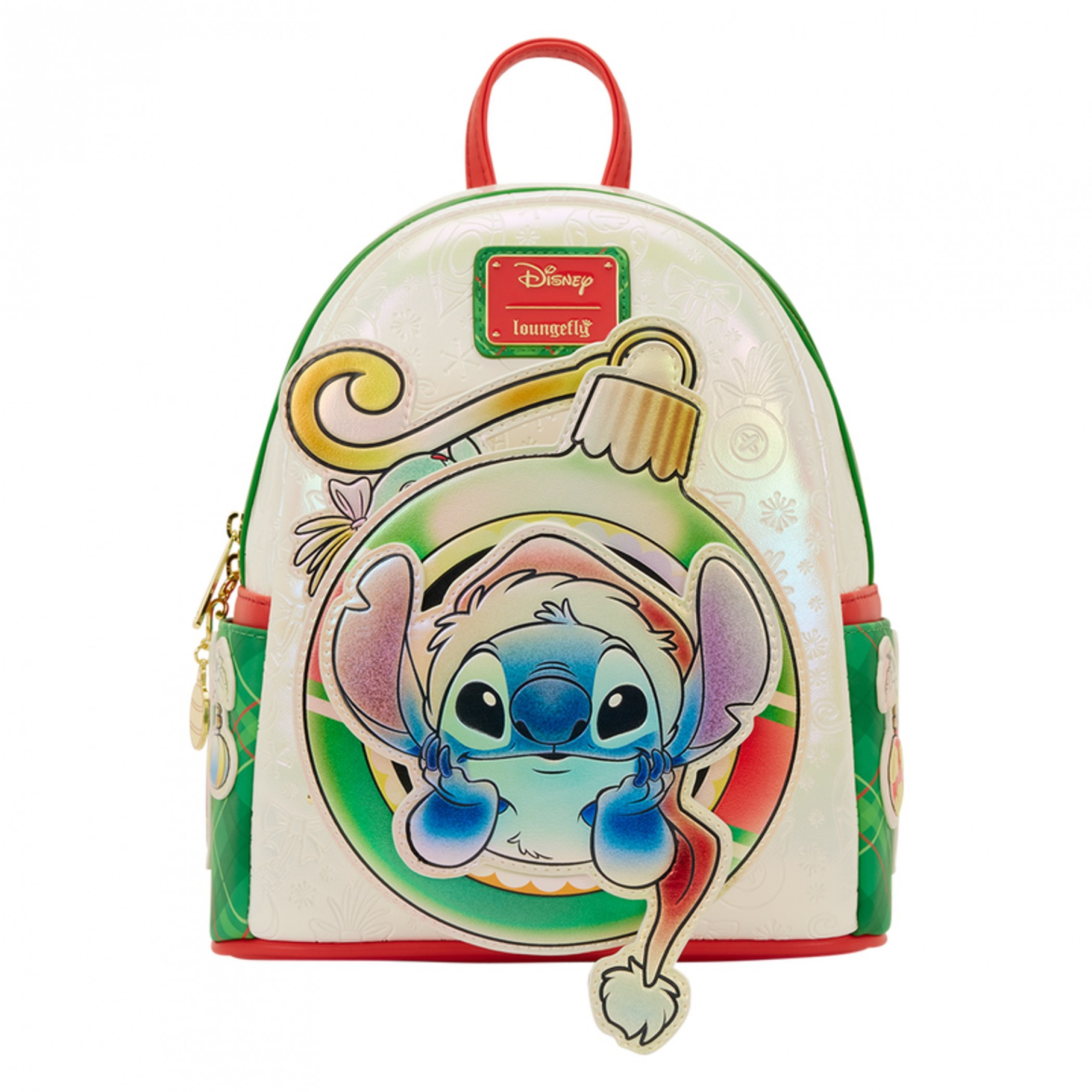 disney loungefly holiday mini backpack Lilo and Stitch Holiday Mini Backpack By Loungefly