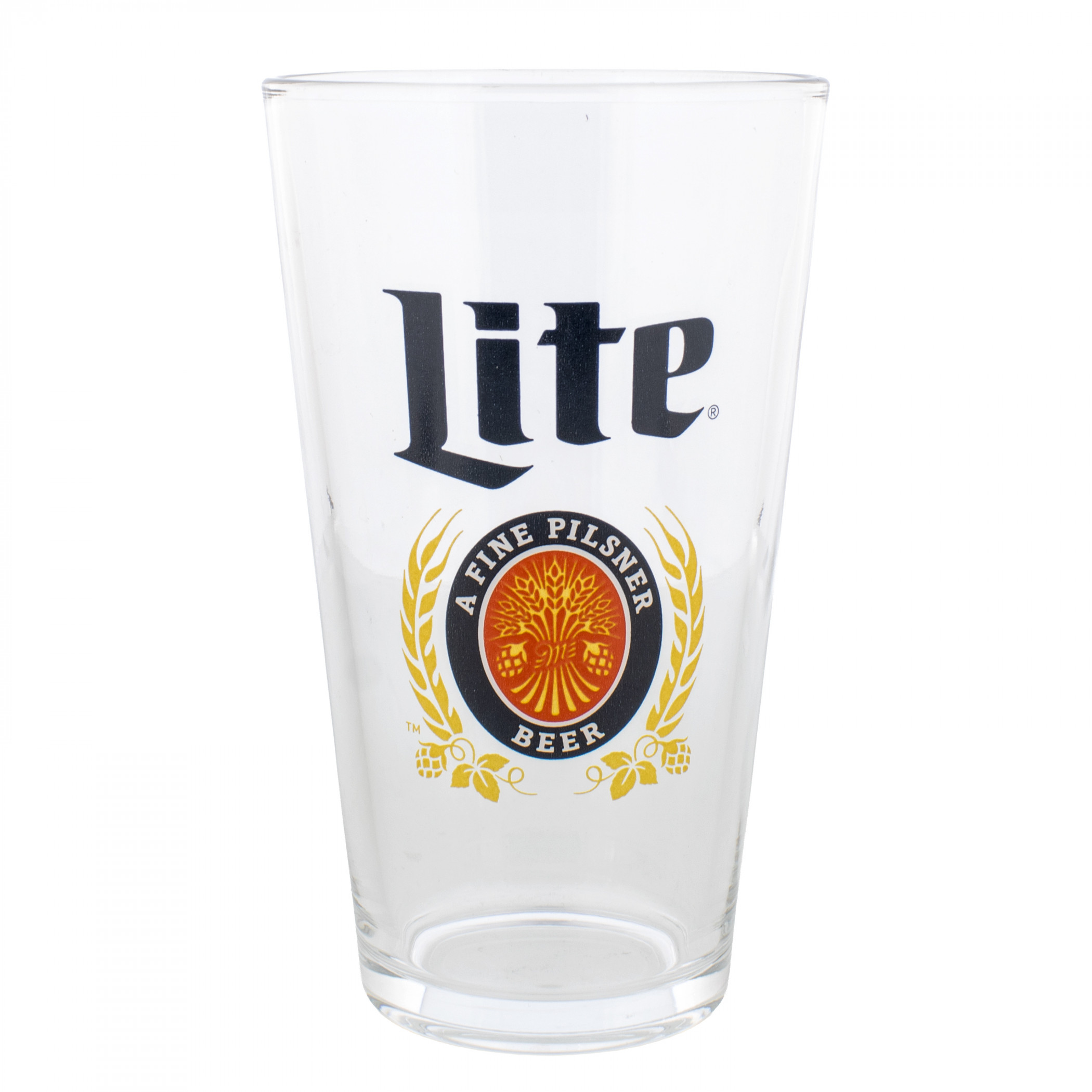 Miller Lite Classic Logo 2-Pack Pint Glass Set - WearYourBeer