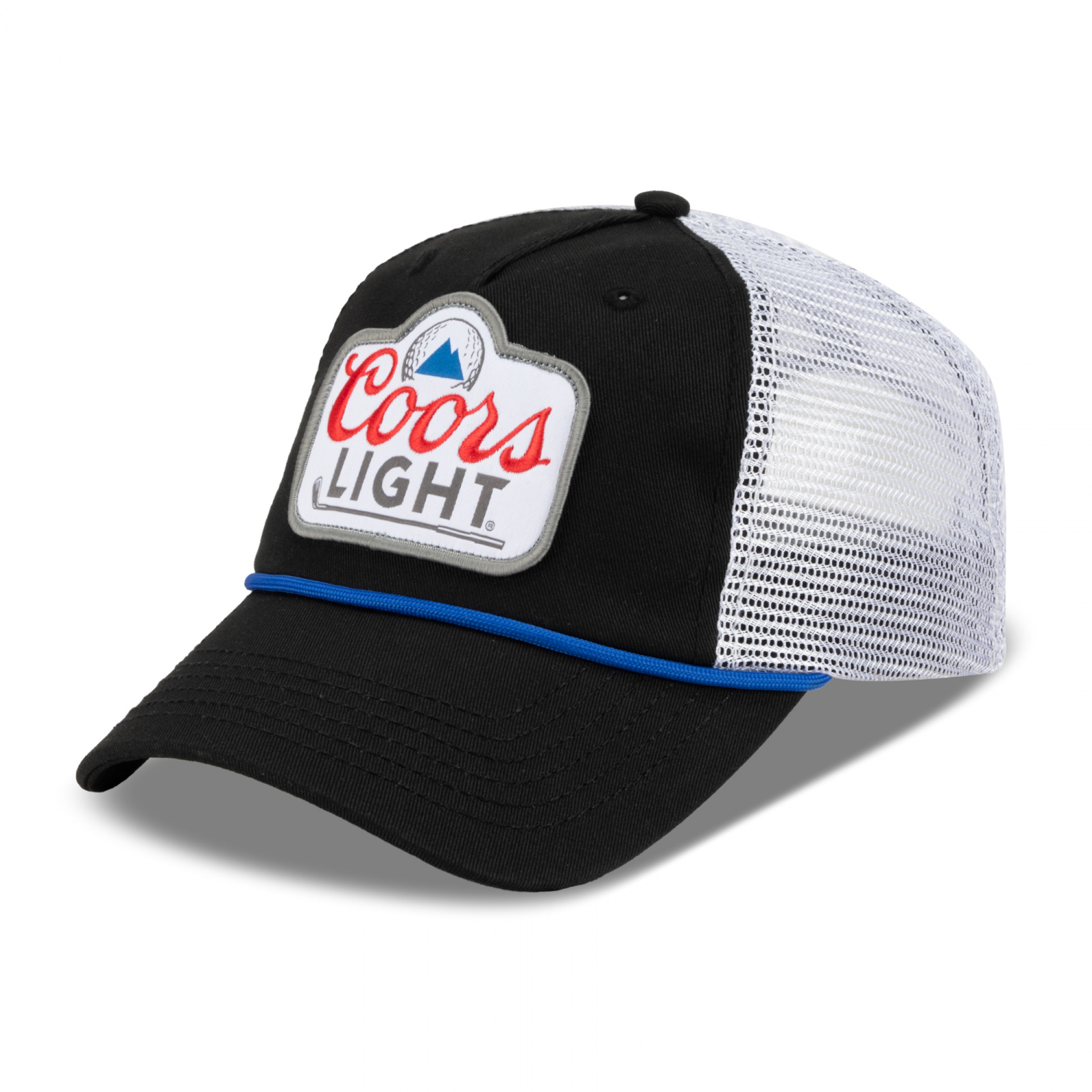 Coors Light Embroidered Woven Patch Golf Rope Hat - WearYourBeer