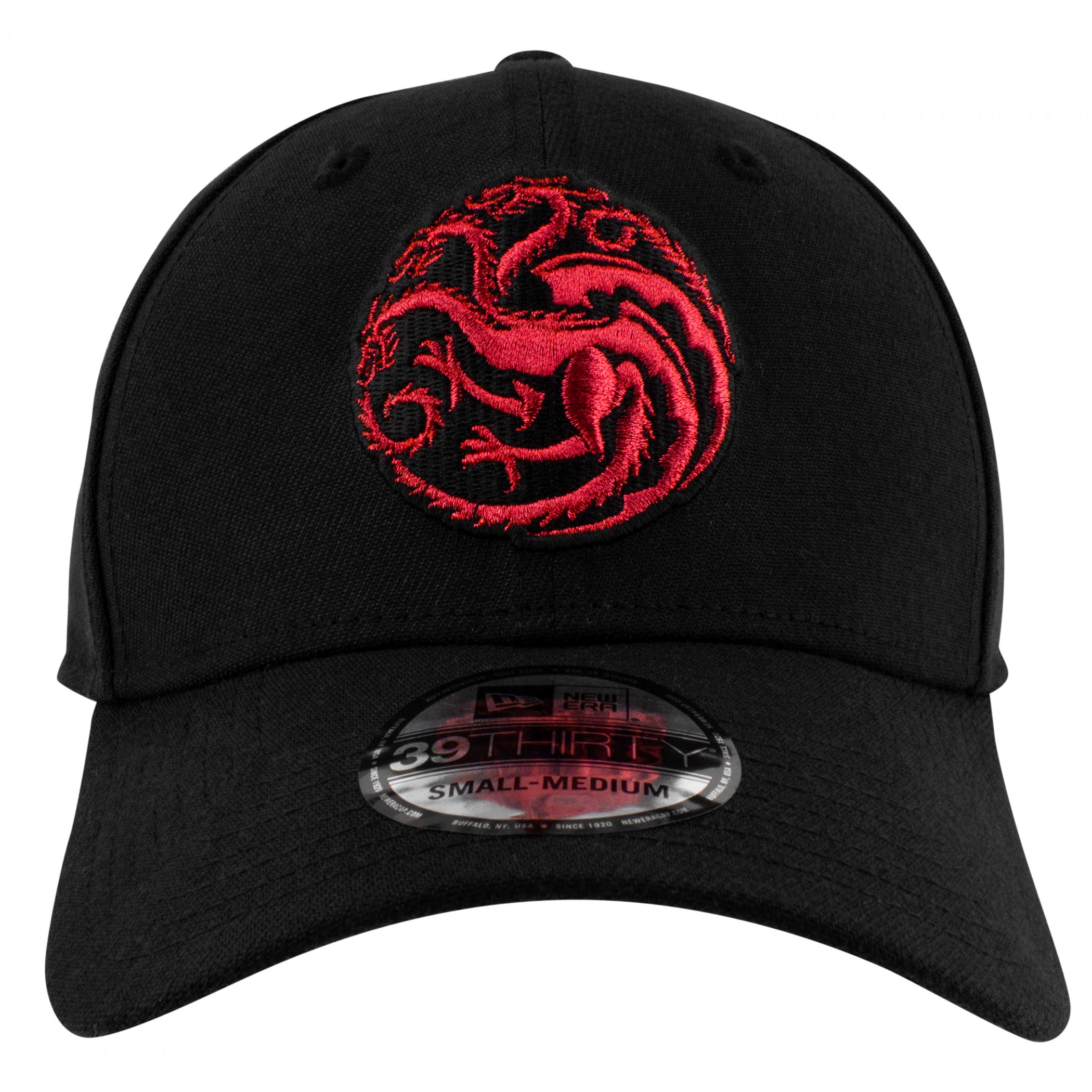 Game of Thrones Targaryan Crest New Era 39Thirty Fitted Hat