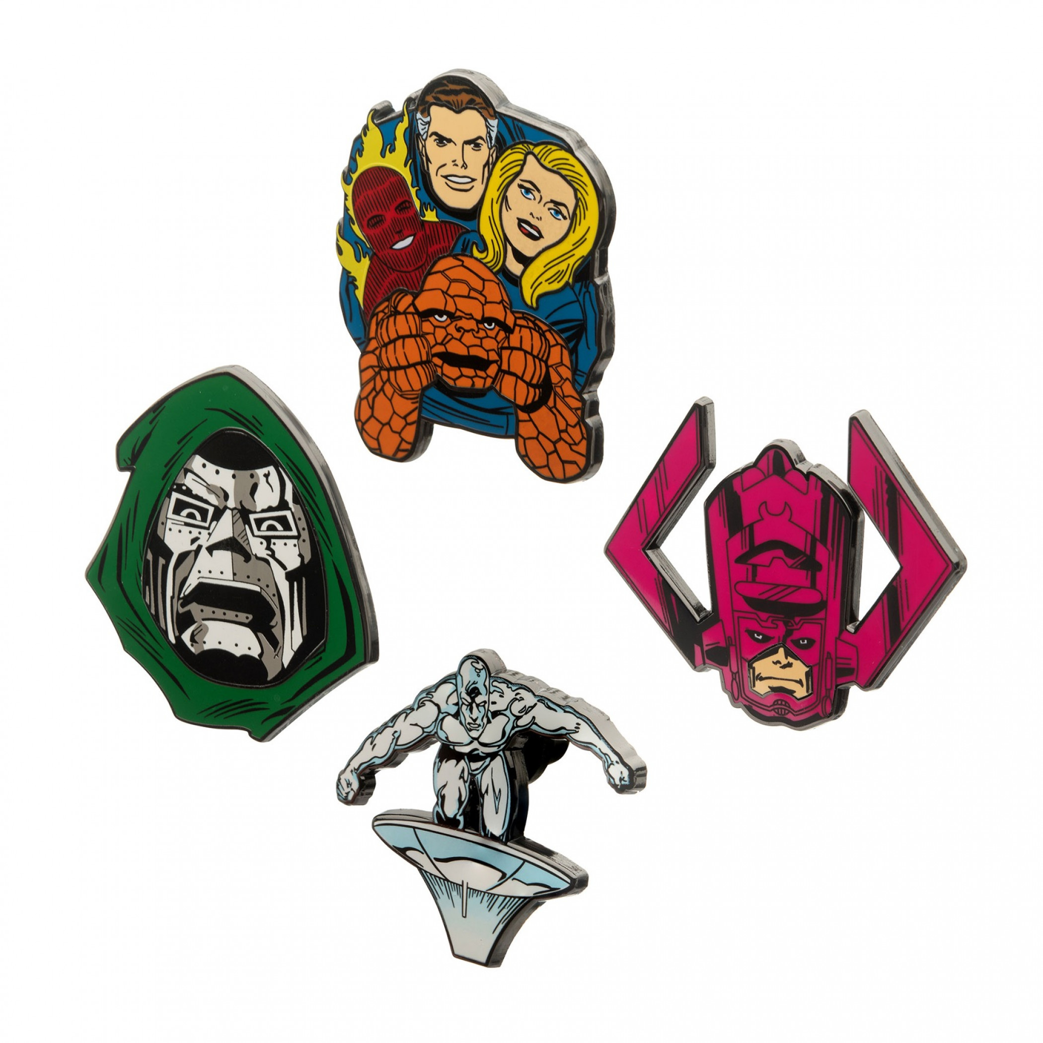 Fantastic 4 and Enemies Mystery Blind Box Pin - SuperHeroStuff