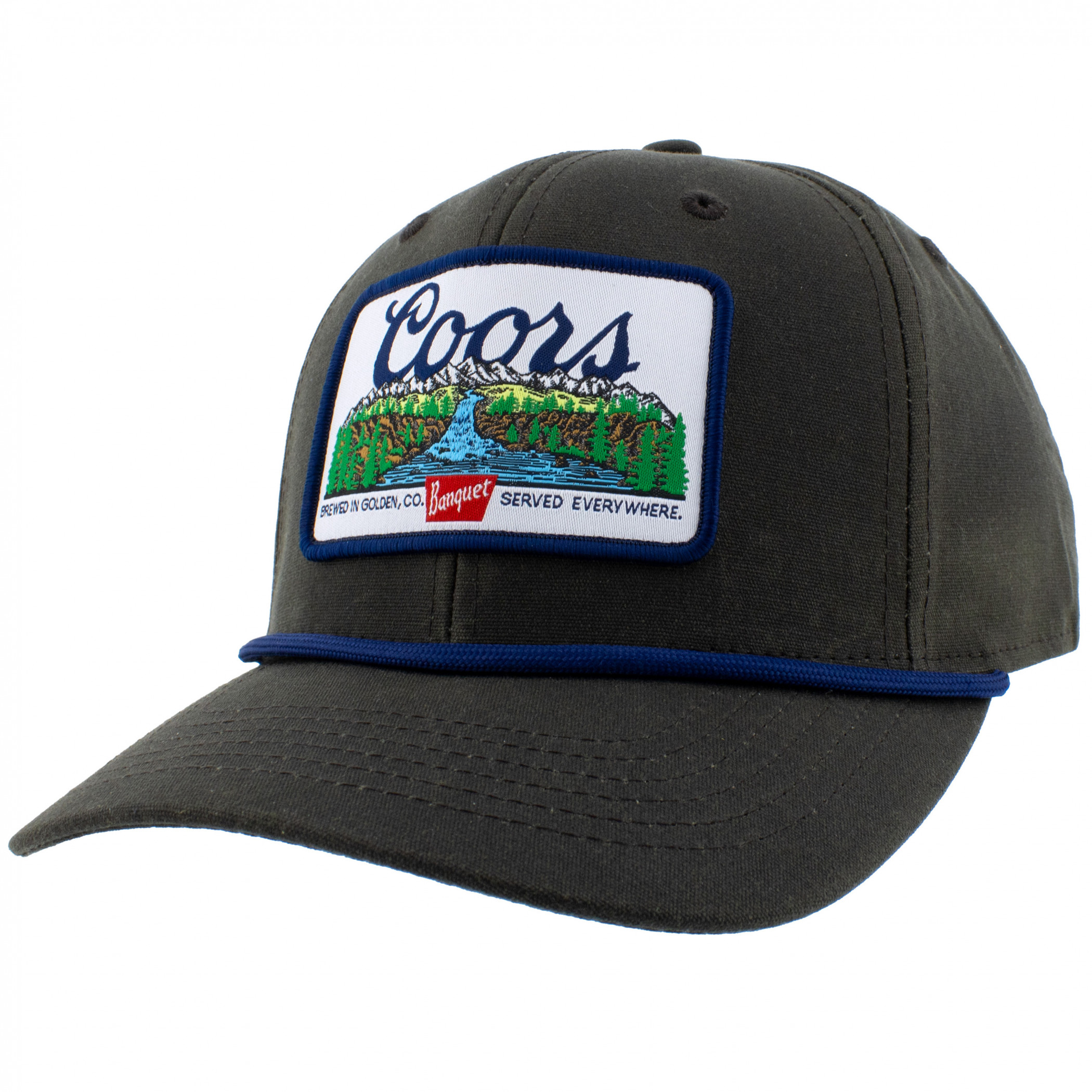 Coors X Wrangler The Outskirts Waxed Adjustable Hat - WearYourBeer