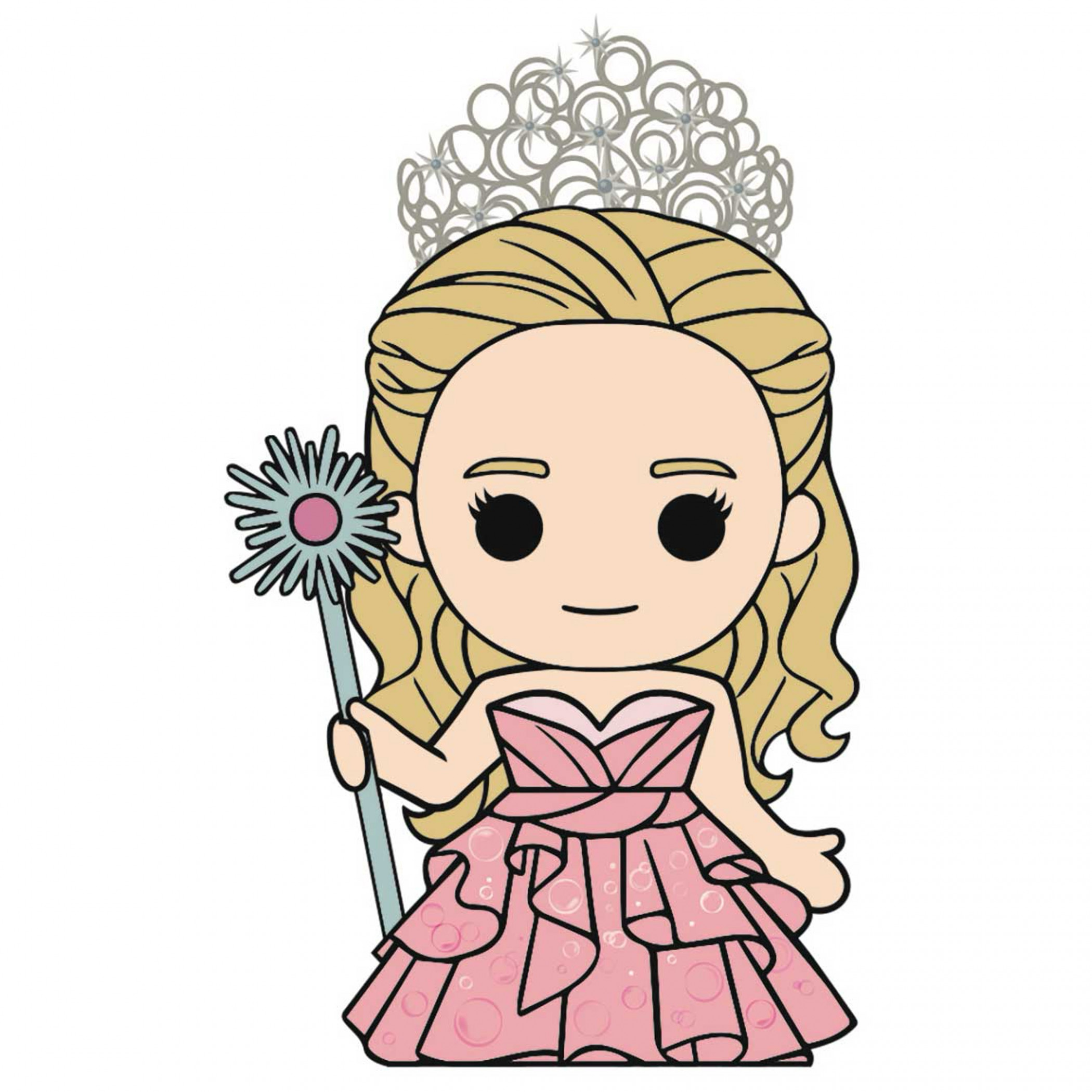 Wicked Glinda 3D Foam Magnet - SuperHeroStuff