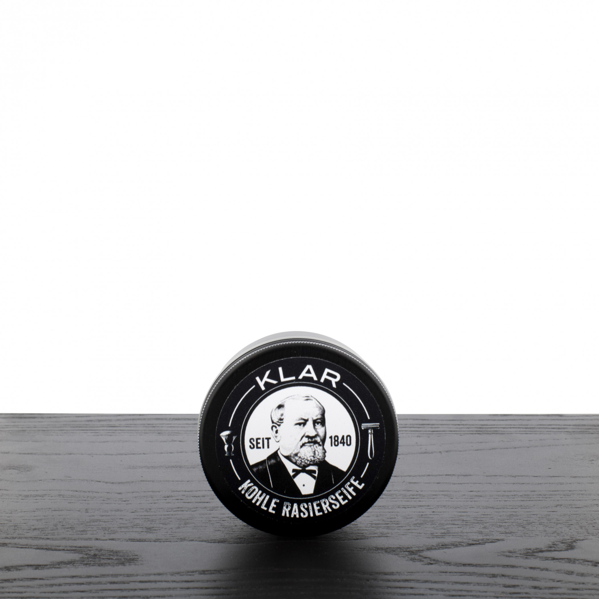 Product image 0 for KLAR Shaving Soap - Activated Charcoal, 110 gm