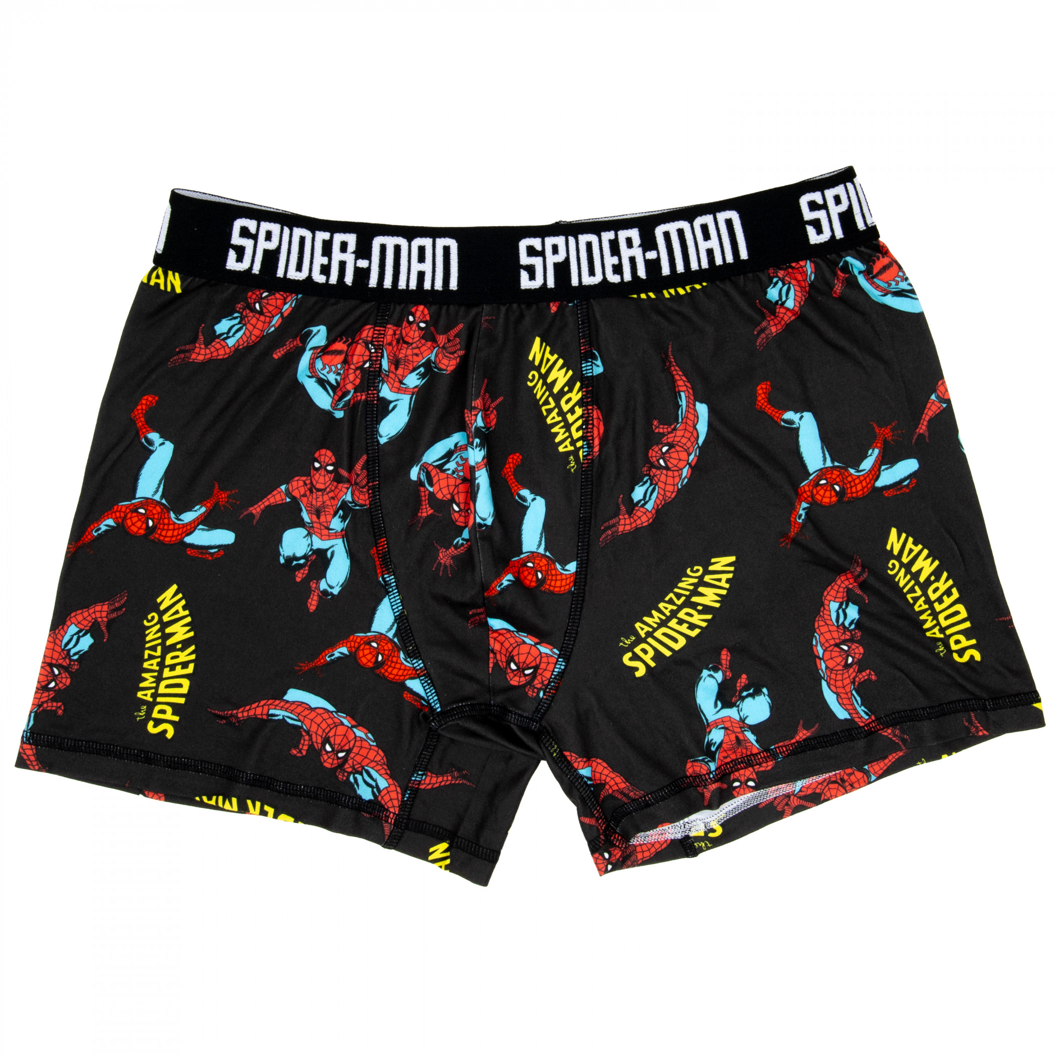 The Amazing Spider-Man Comic Print Men's Underwear Boxer Briefs