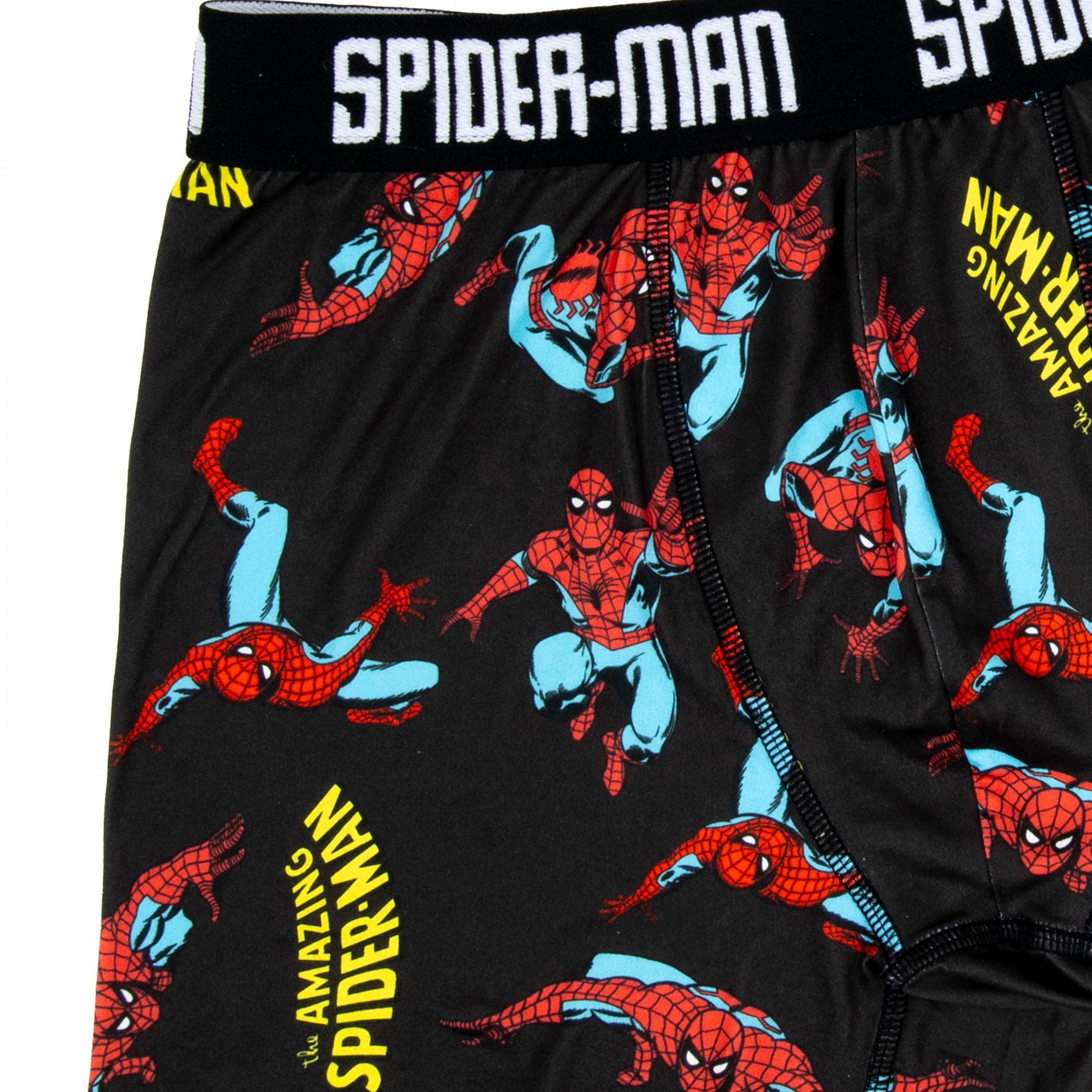 The Amazing Spider-Man Comic Print Men's Underwear Boxer Briefs