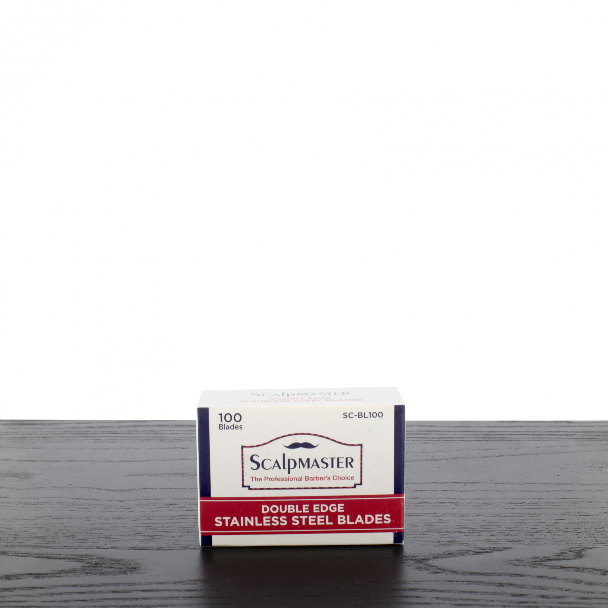 Product image 0 for Burmax Scalpmaster Double Edge Stainless Steel Razor Blades, 100-ct