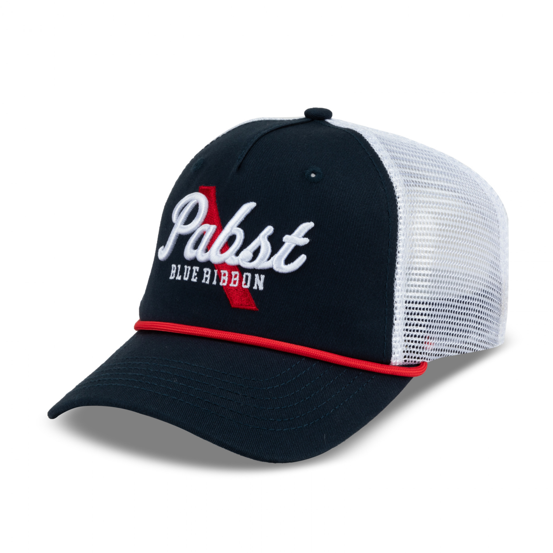 Pabst Blue Ribbon Large Logo Grandpa Hat - WearYourBeer