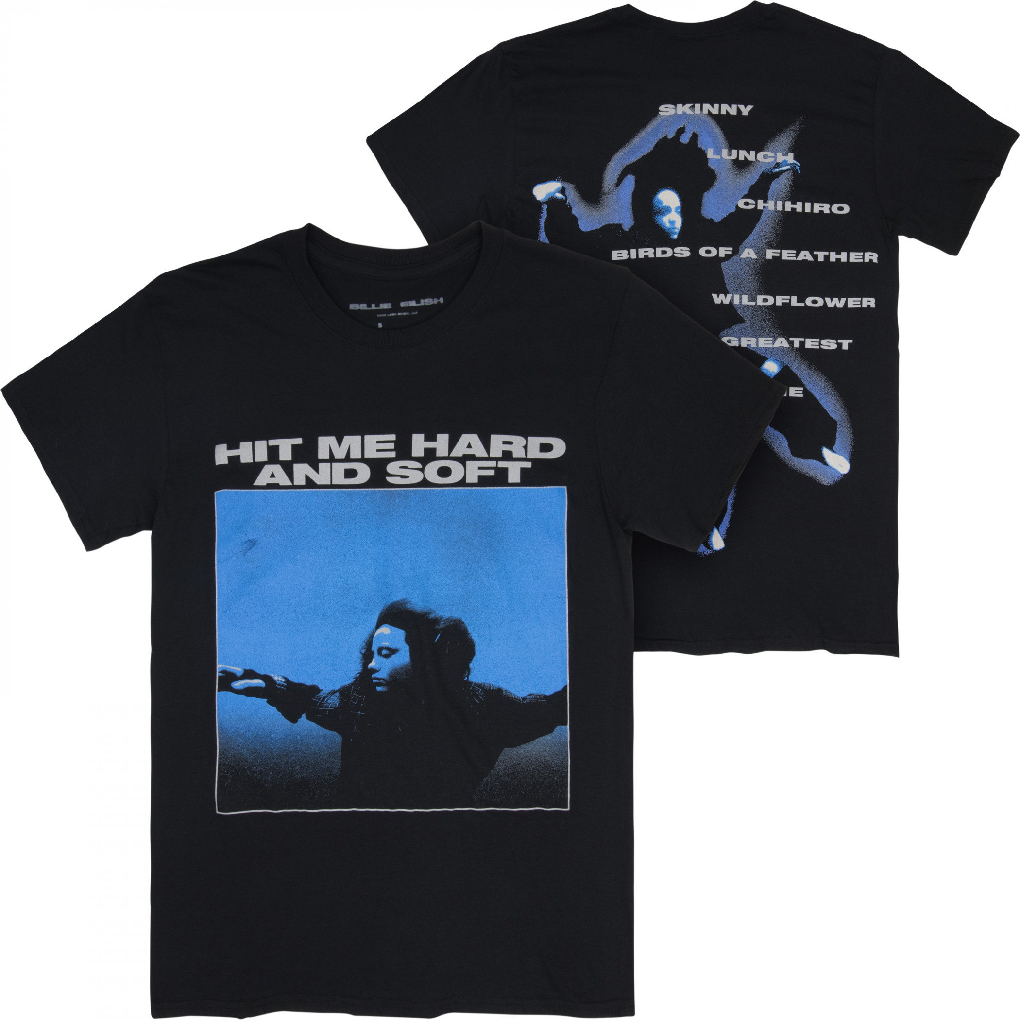 Billie Eilish Hit Me Hard and Soft Front and Back Print T