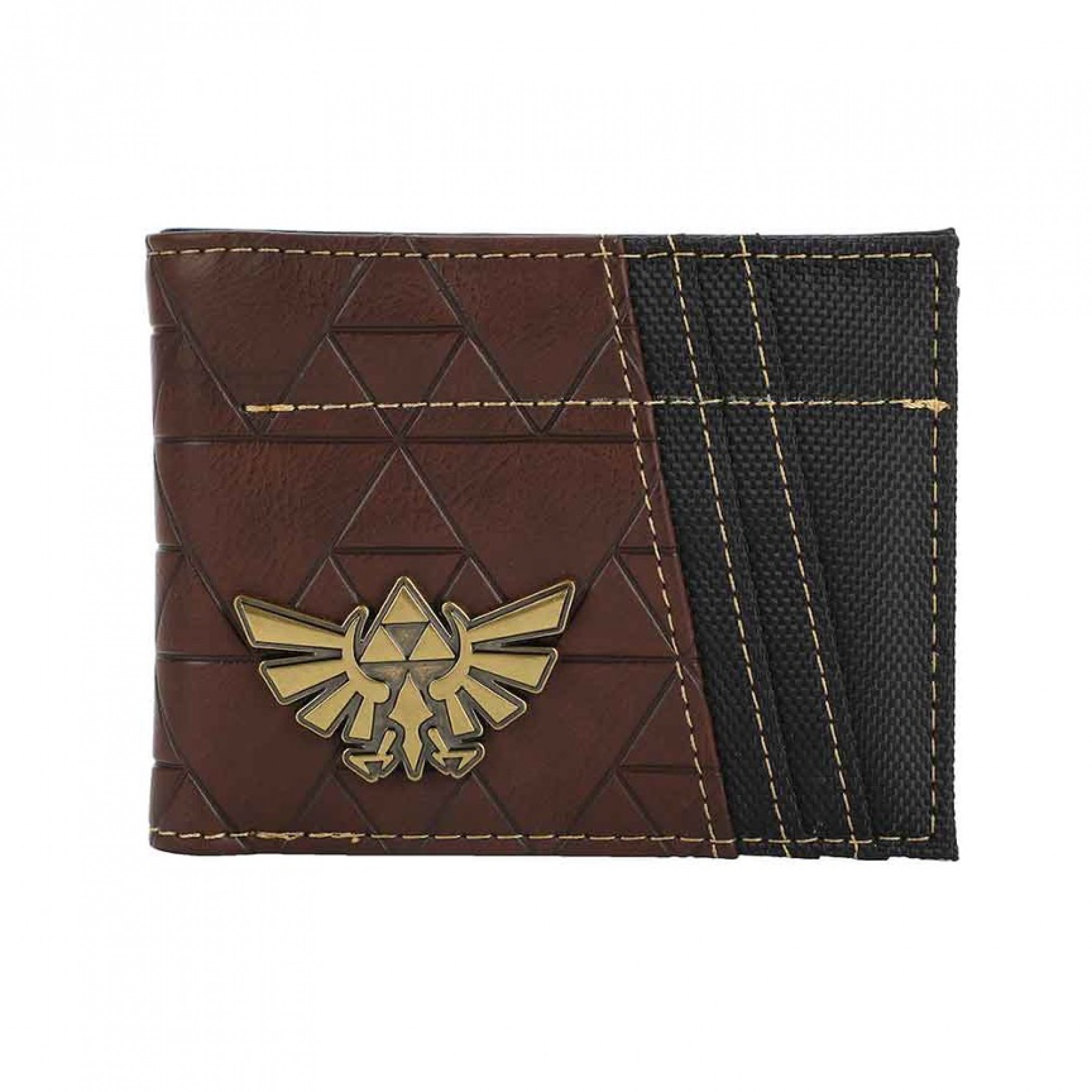 The Legend of Zelda Hyrule Crest Badge Bi-Fold Wallet - SuperHeroStuff