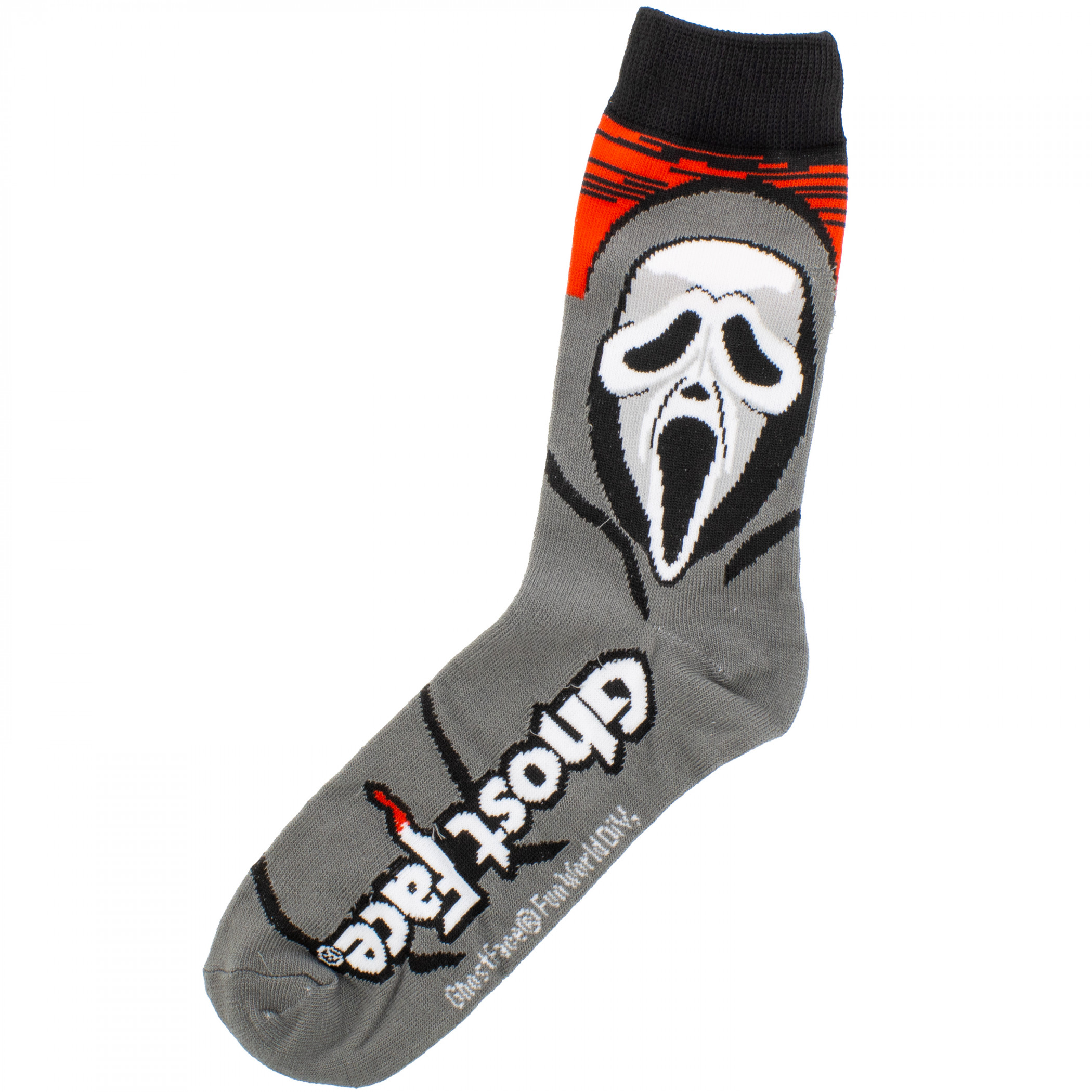 Scream Ghost Face 6-Pack Crew Socks - SuperHeroStuff