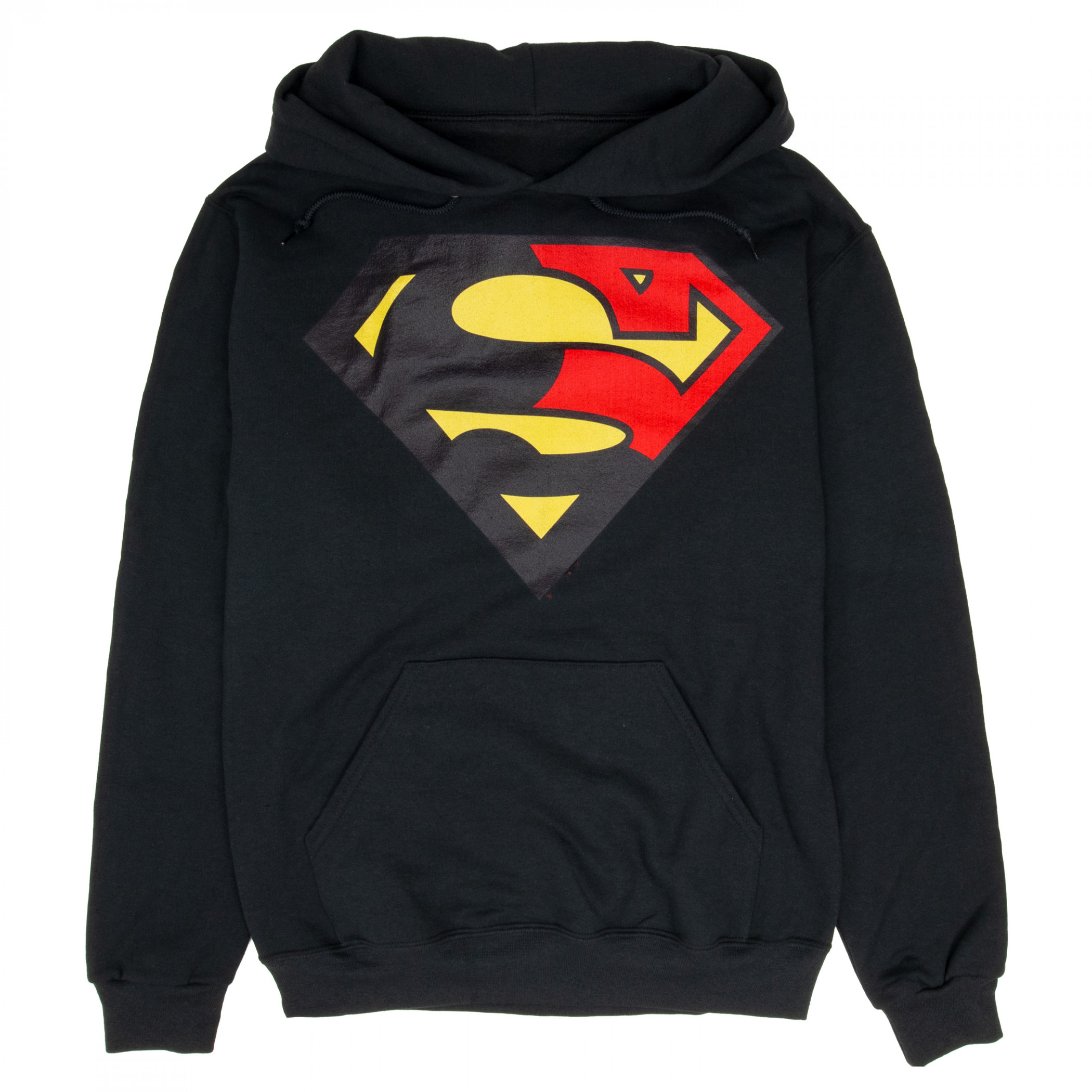 The Death and Return of Superman Logo Hoodie - SuperHeroStuff, image size:2100x2100