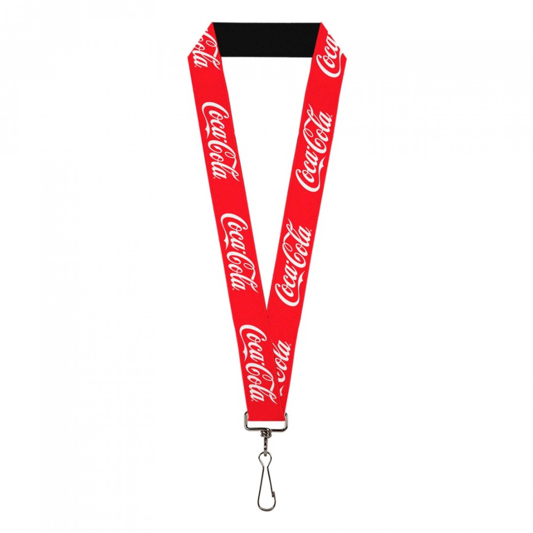 Coca-Cola Script Red & White Logo Lanyard - WearYourBeer