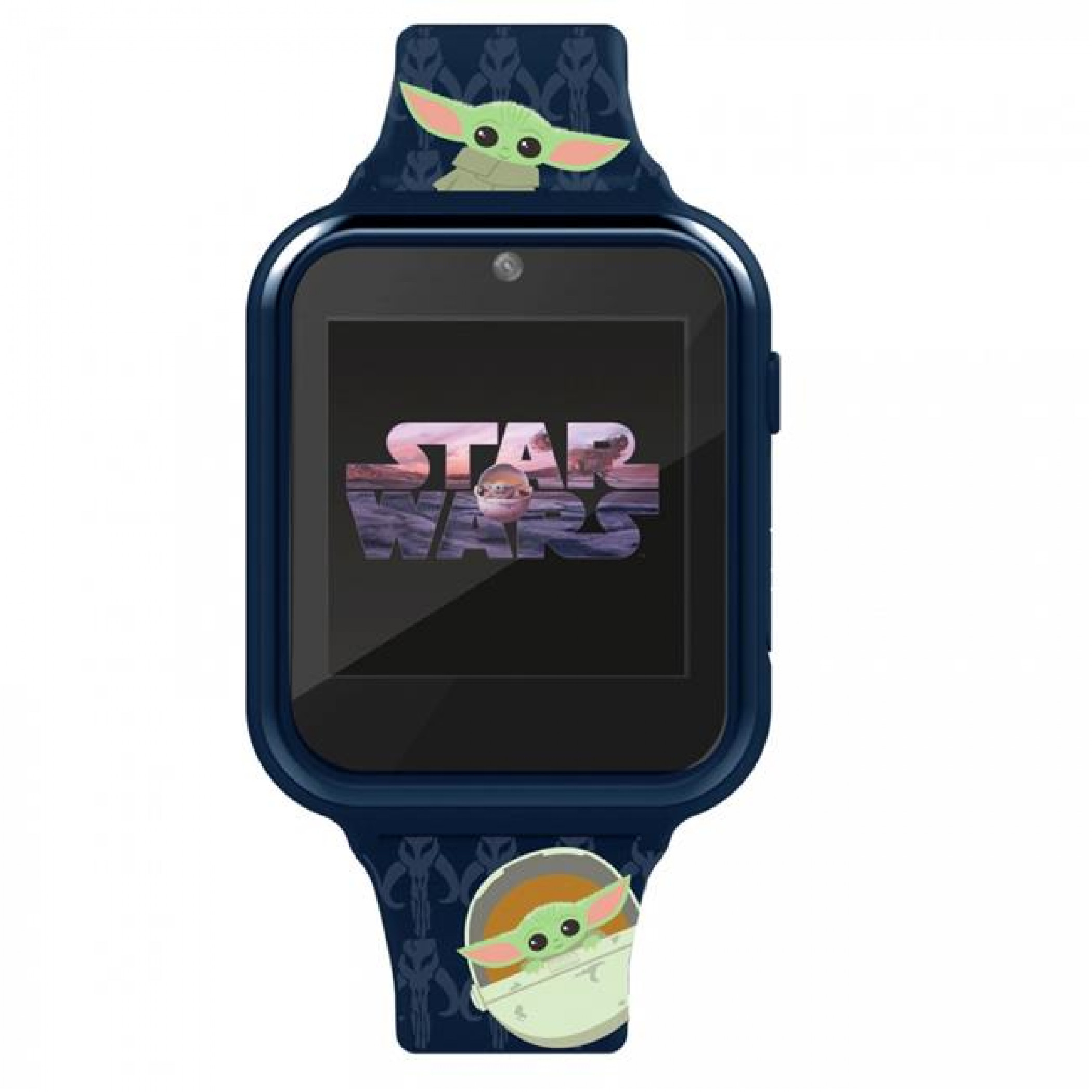 Accutime Star Wars The Child from The Mandalorian All Over Print Interactive Kids Blue Watch