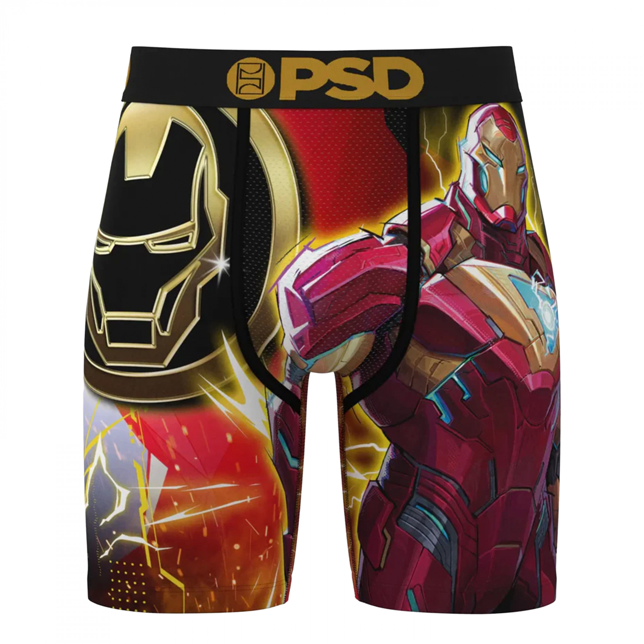 Iron Man Gold PSD Boxer Briefs SuperHeroStuff