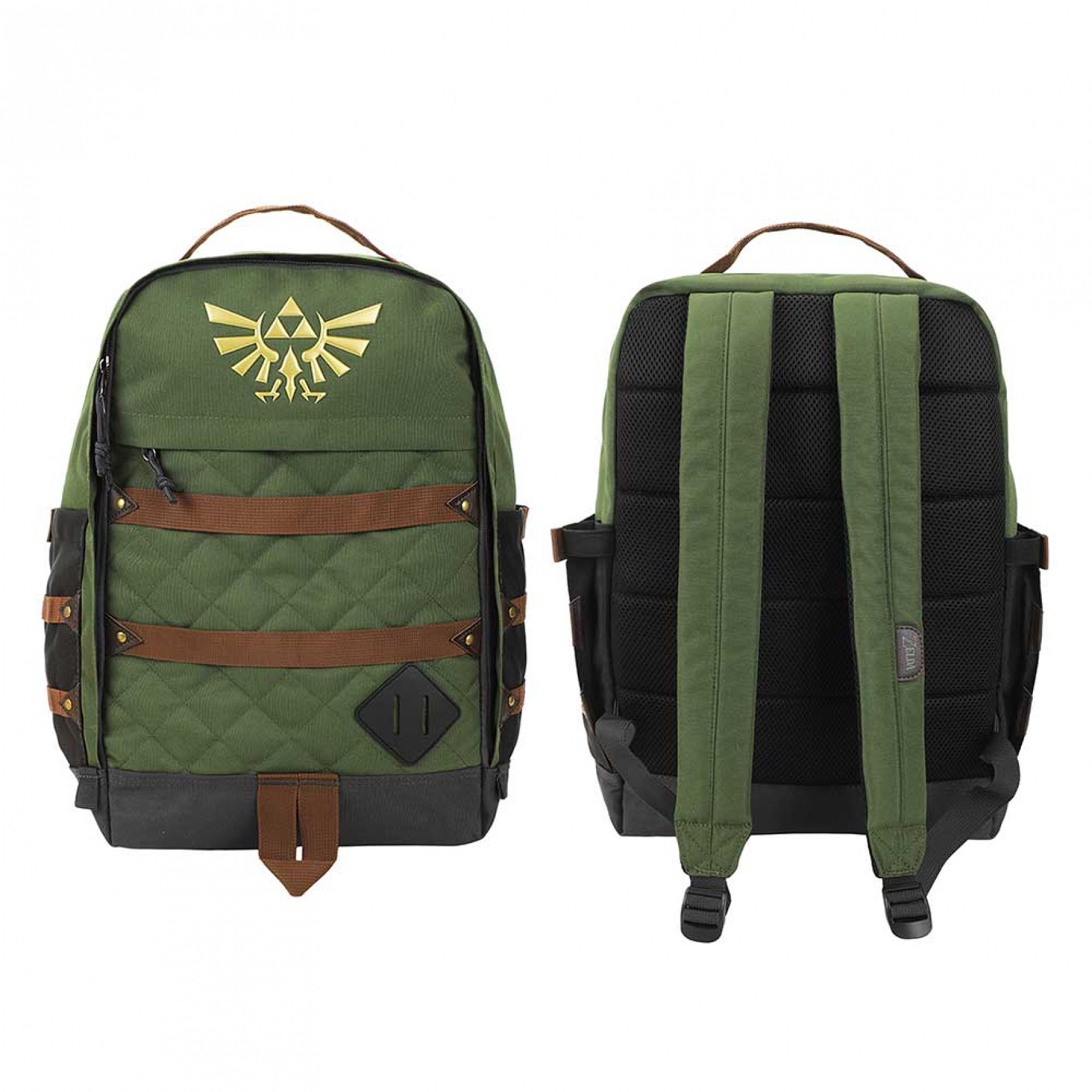The Legend of Zelda Quilted Hyrule Crest Backpack SuperHeroStuff