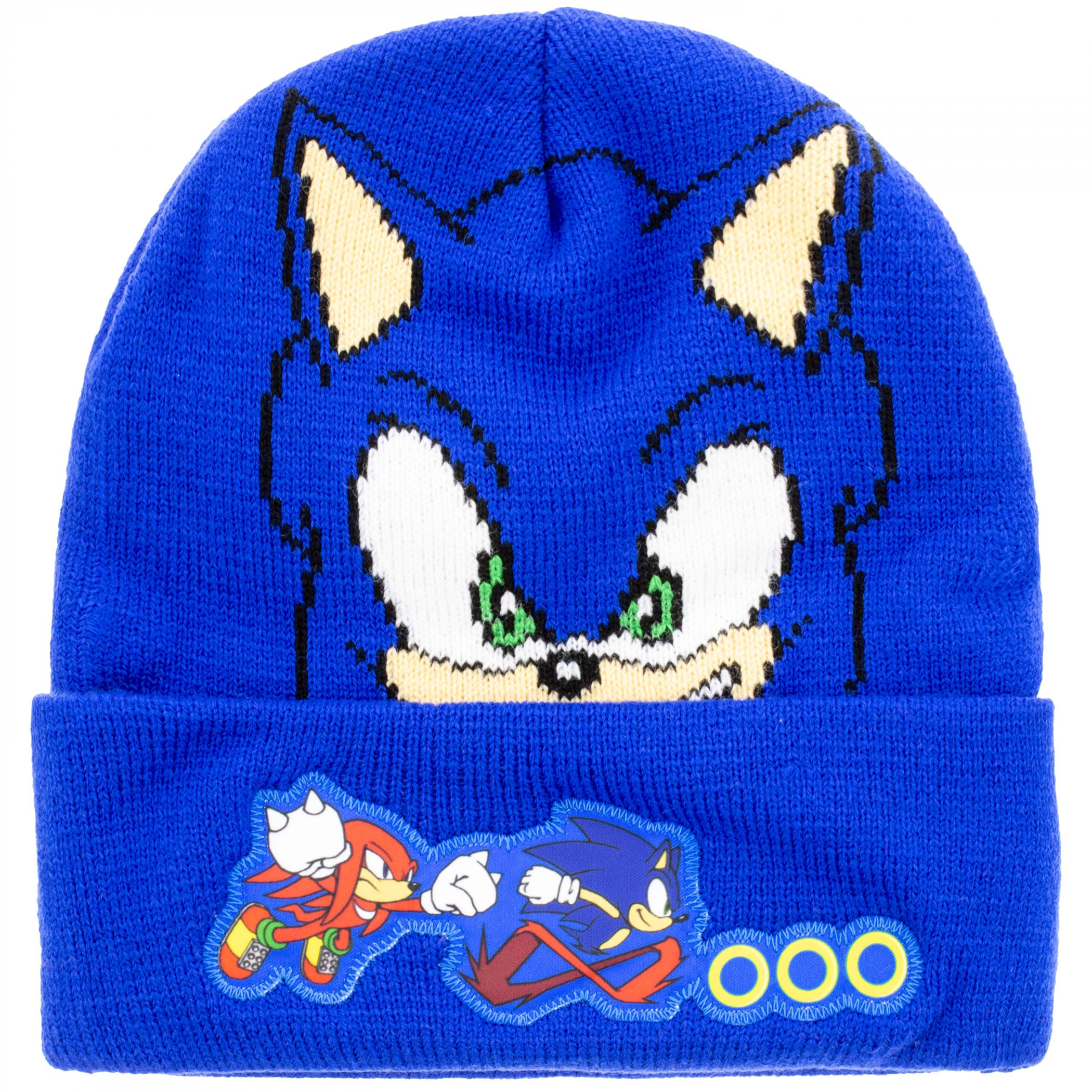 Sonic the Hedgehog Character Youth Cuffed Beanie SuperHeroStuff