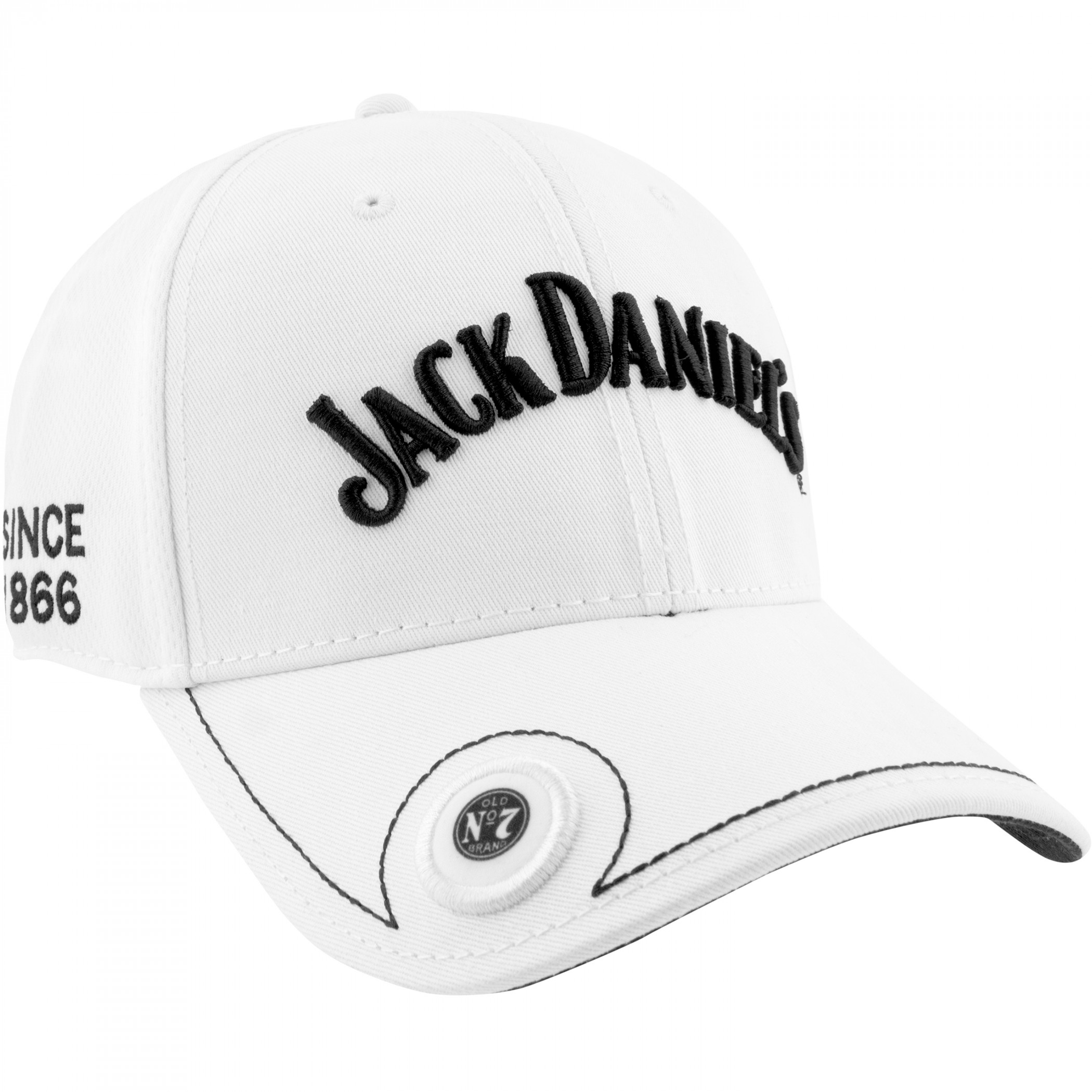 Jack Daniels Since 1866 White Colorway Hat - WearYourBeer